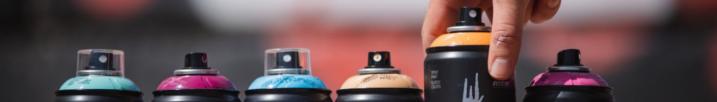 Spray Paint Cans