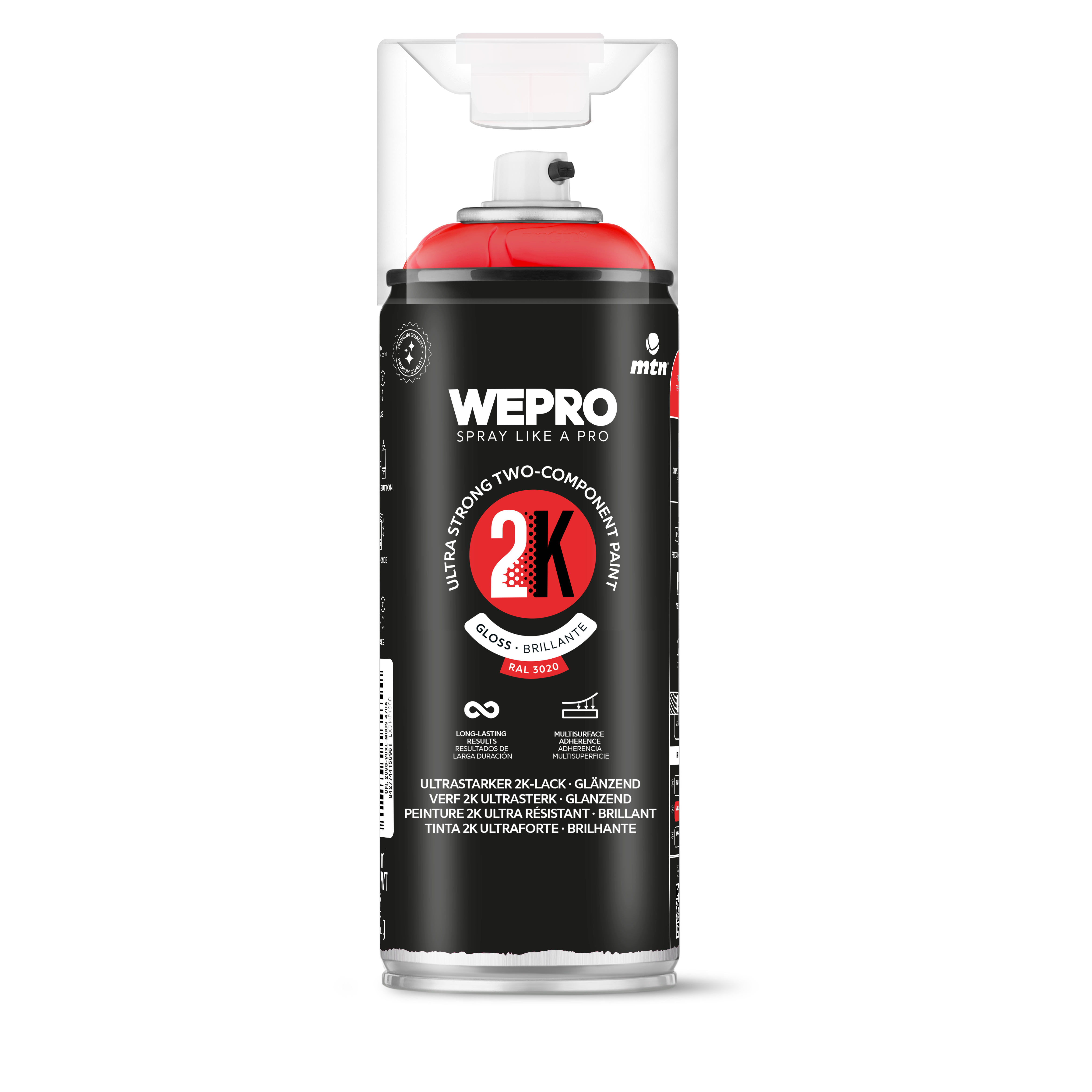 MTN WEPRO 2K Red Gloss 400ml