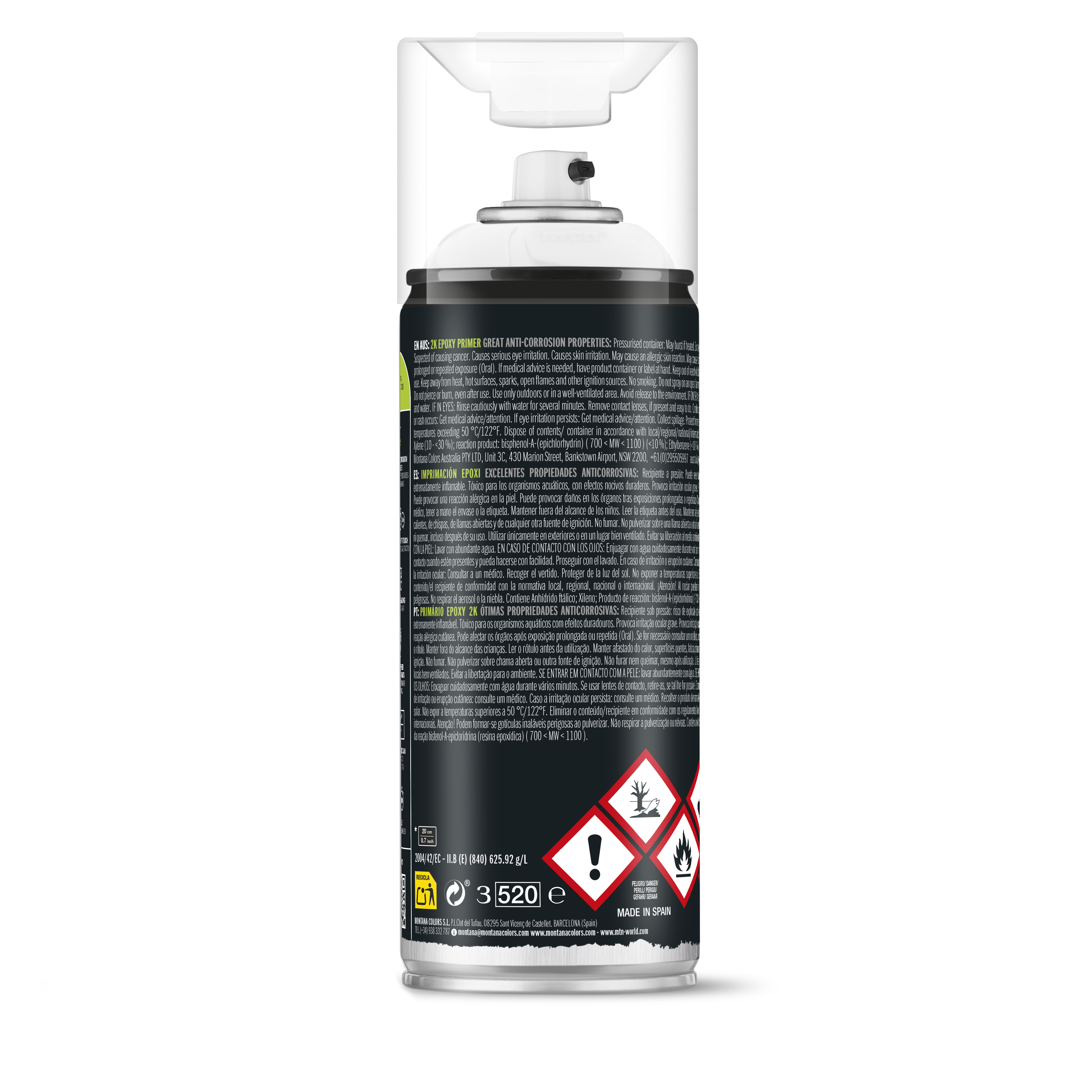 MTN WEPRO 2K Epoxy Primer White 400ml
