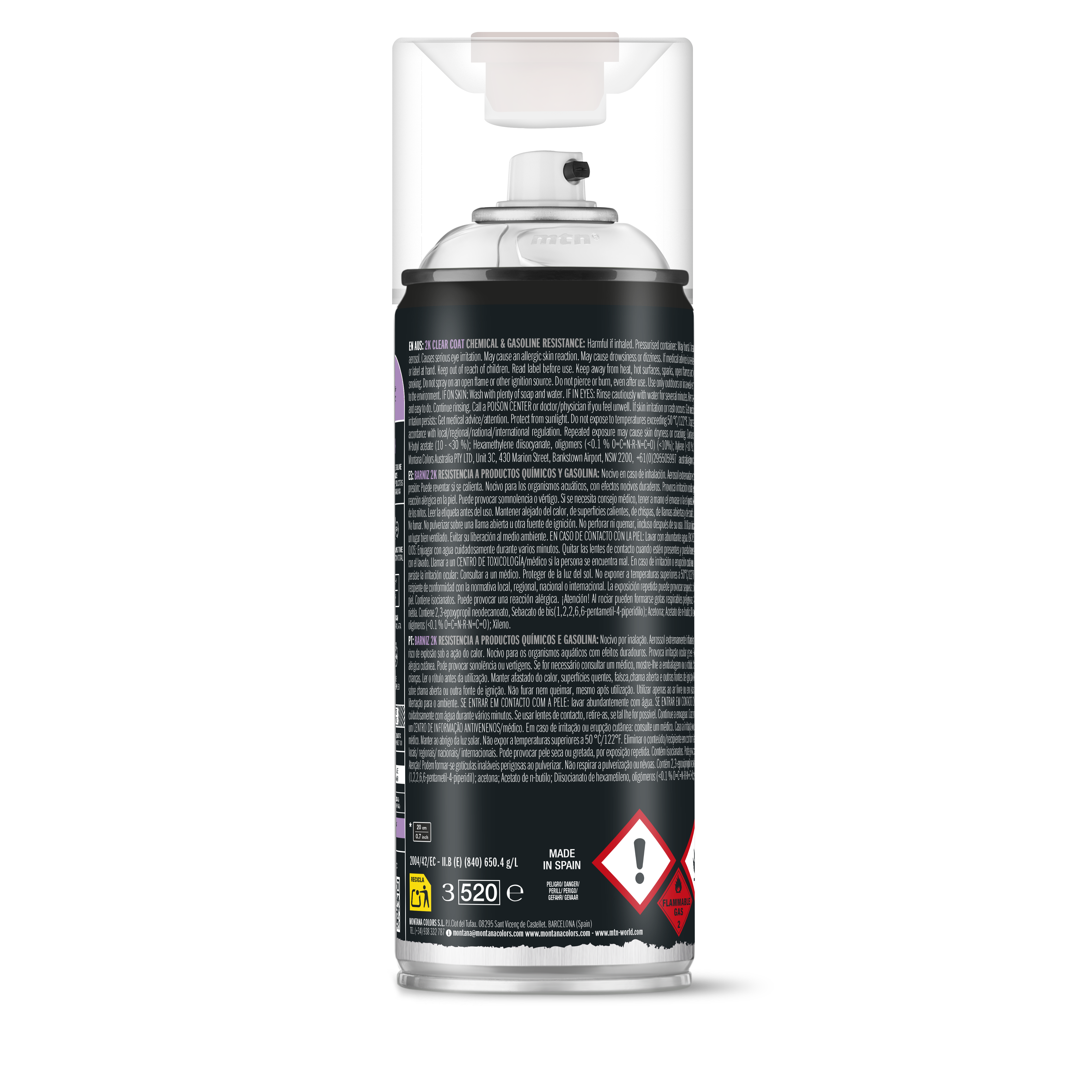 MTN WEPRO 2K Clear Coat 400ml