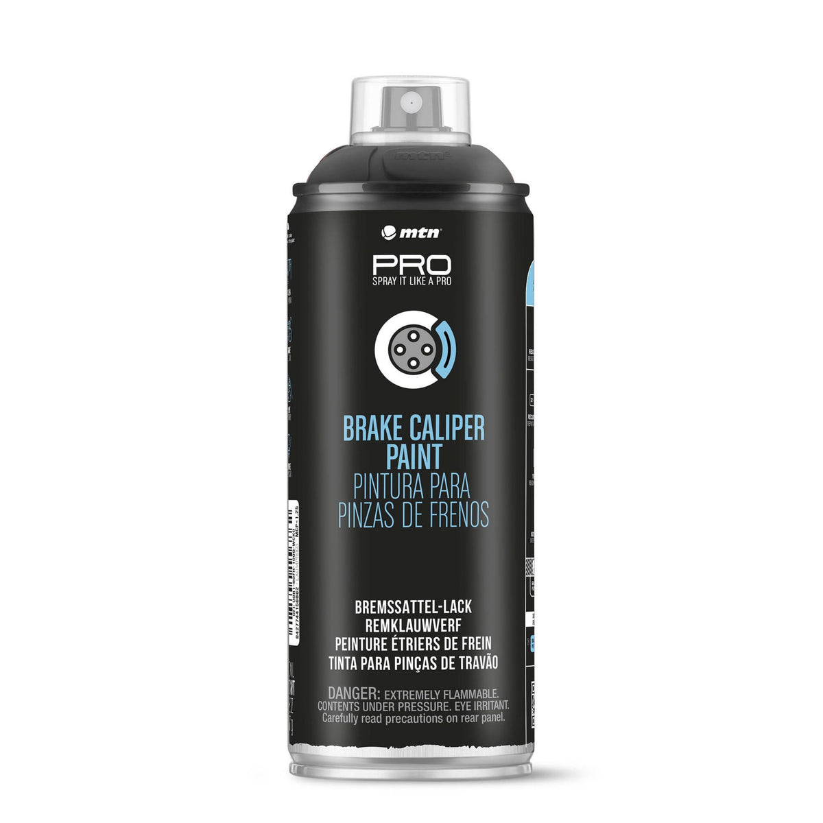 MTN WEPRO Spray Paint - Wheel Rim Paint Black Matt 400ml