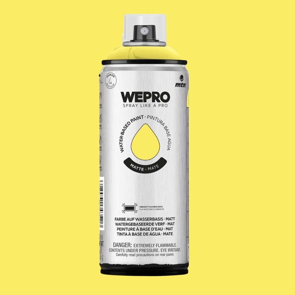 MTN WEPRO Water Based - Fluor Yellow Matte 400ml