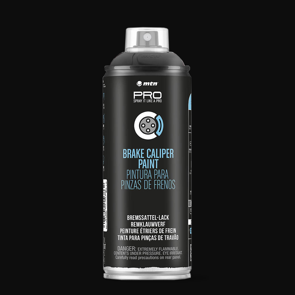 MTN PRO Spray Paint - Brake Caliper Paint 400ml - Black Gloss