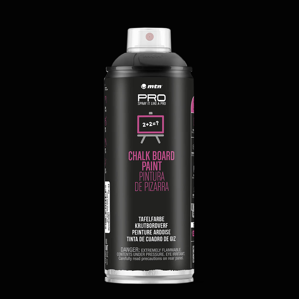 MTN PRO Spray Paint - Chalk Board Paint 400ml - Black