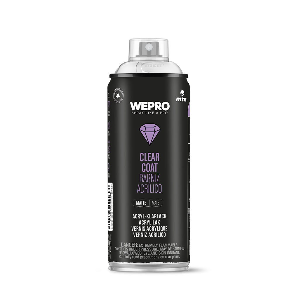 MTN WEPRO Spray Paint - Clear Coat 400ml