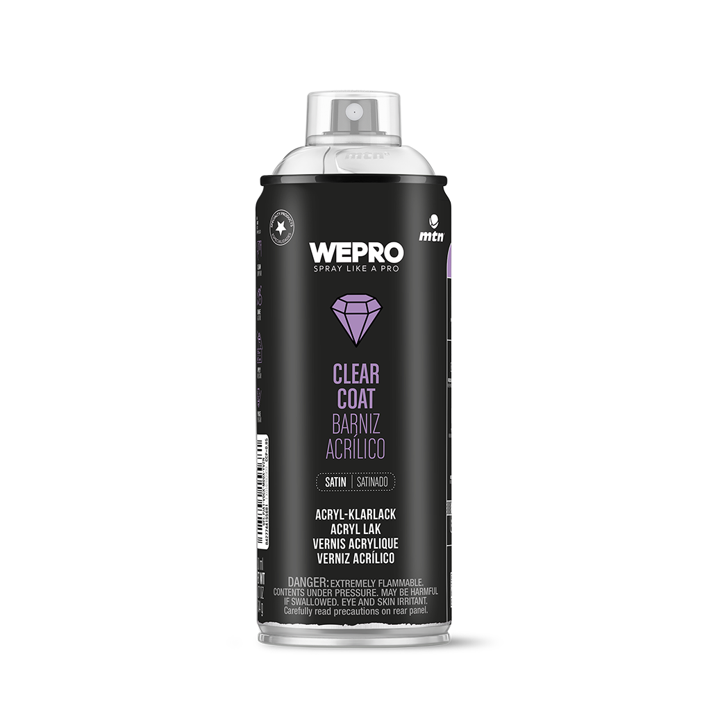 MTN WEPRO Spray Paint - Clear Coat 400ml