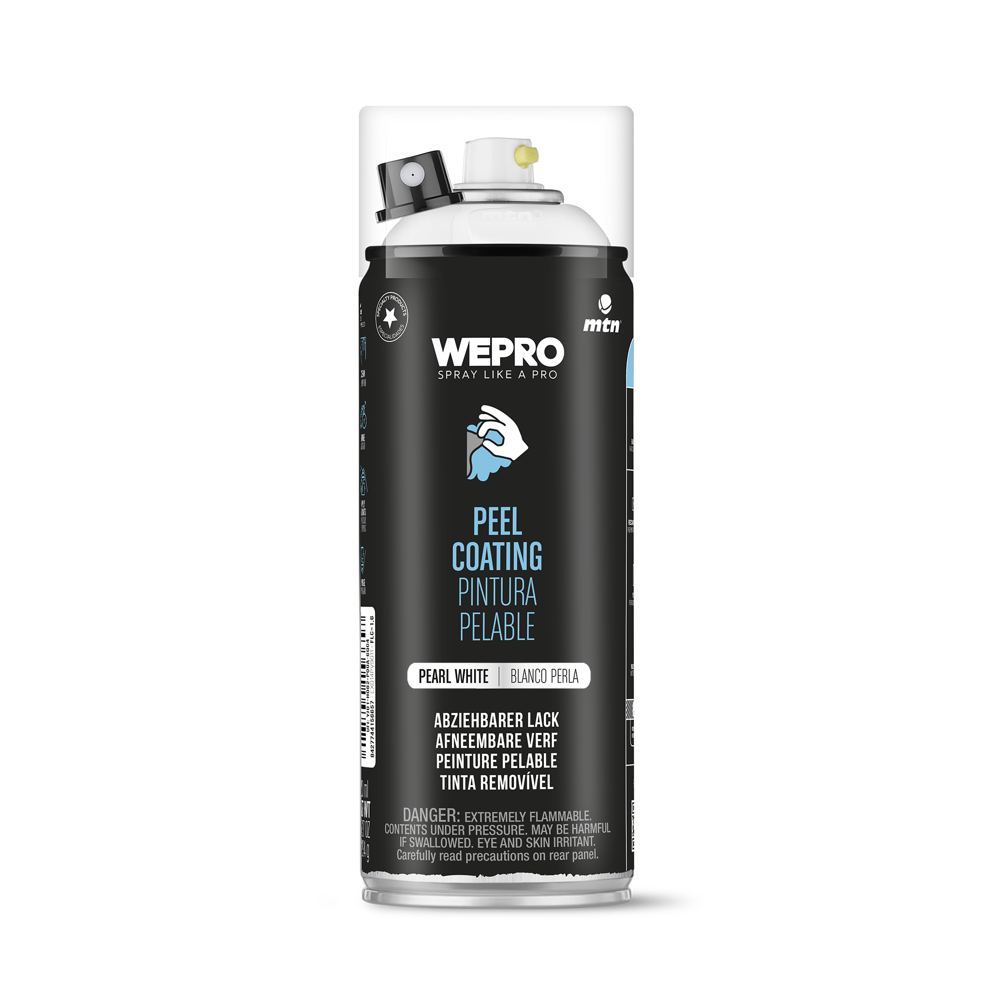 MTN WEPRO Spray Paint - Peel Coating - Pearl White