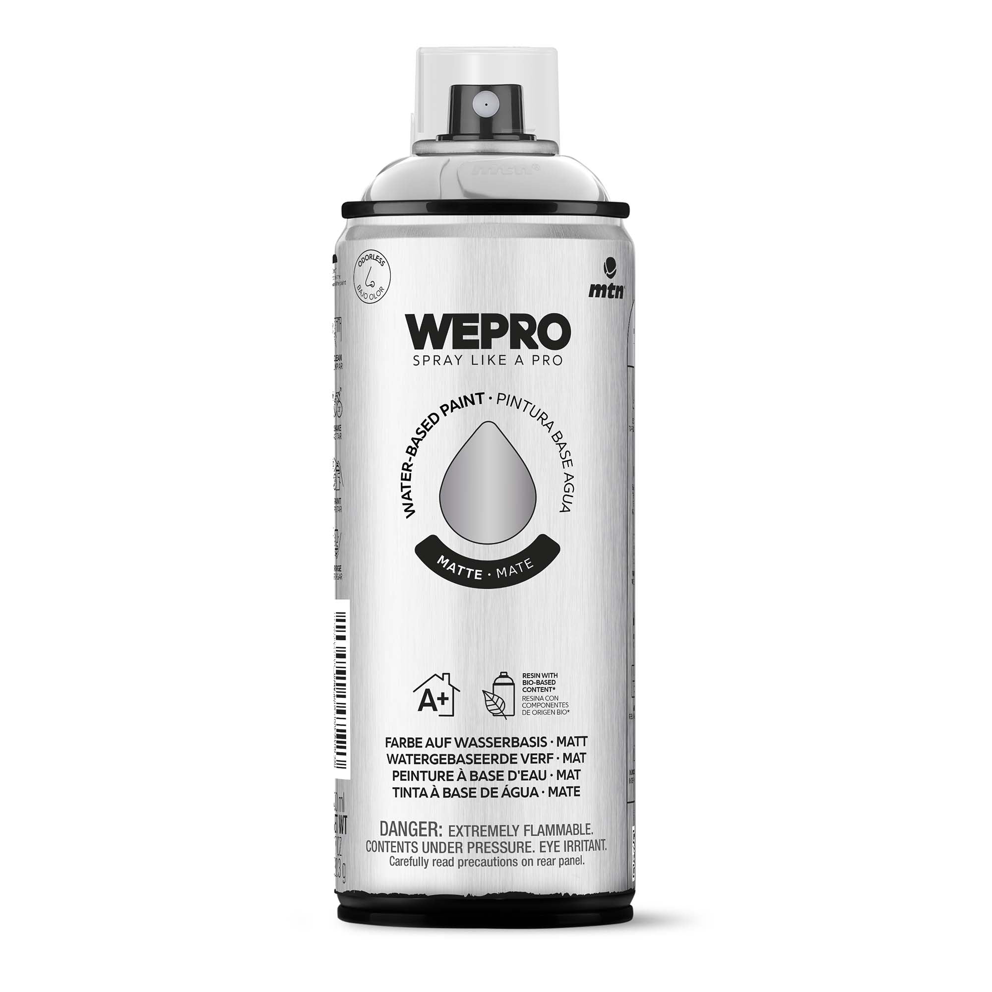 MTN WEPRO Water Based - Silver Matt 400ml