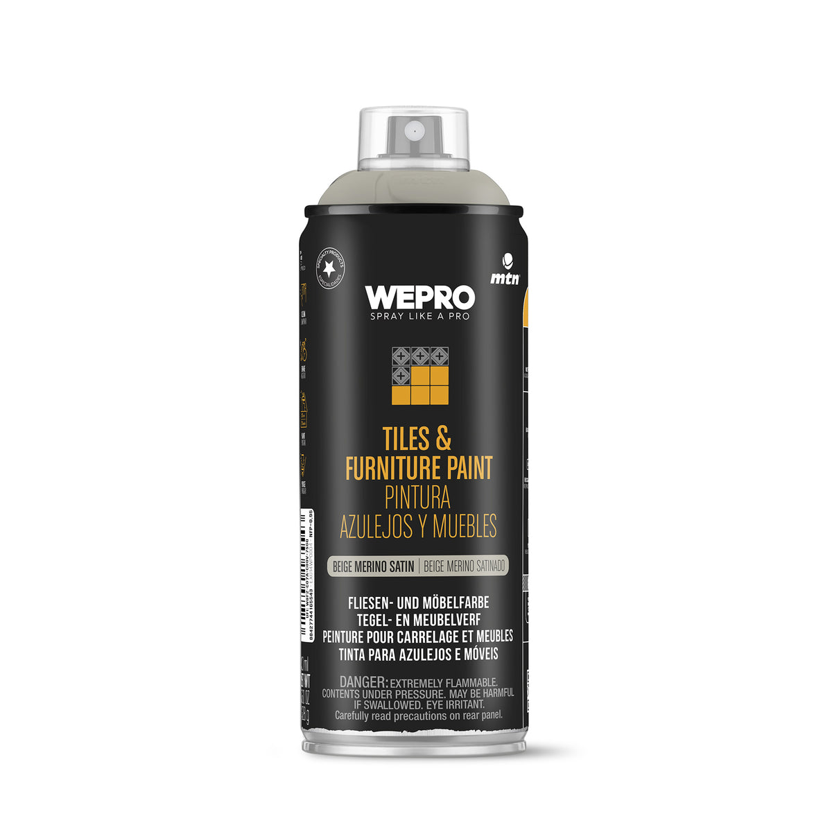 MTN WEPRO Tiles & Furniture Paint Beige Merino Satin 400ml