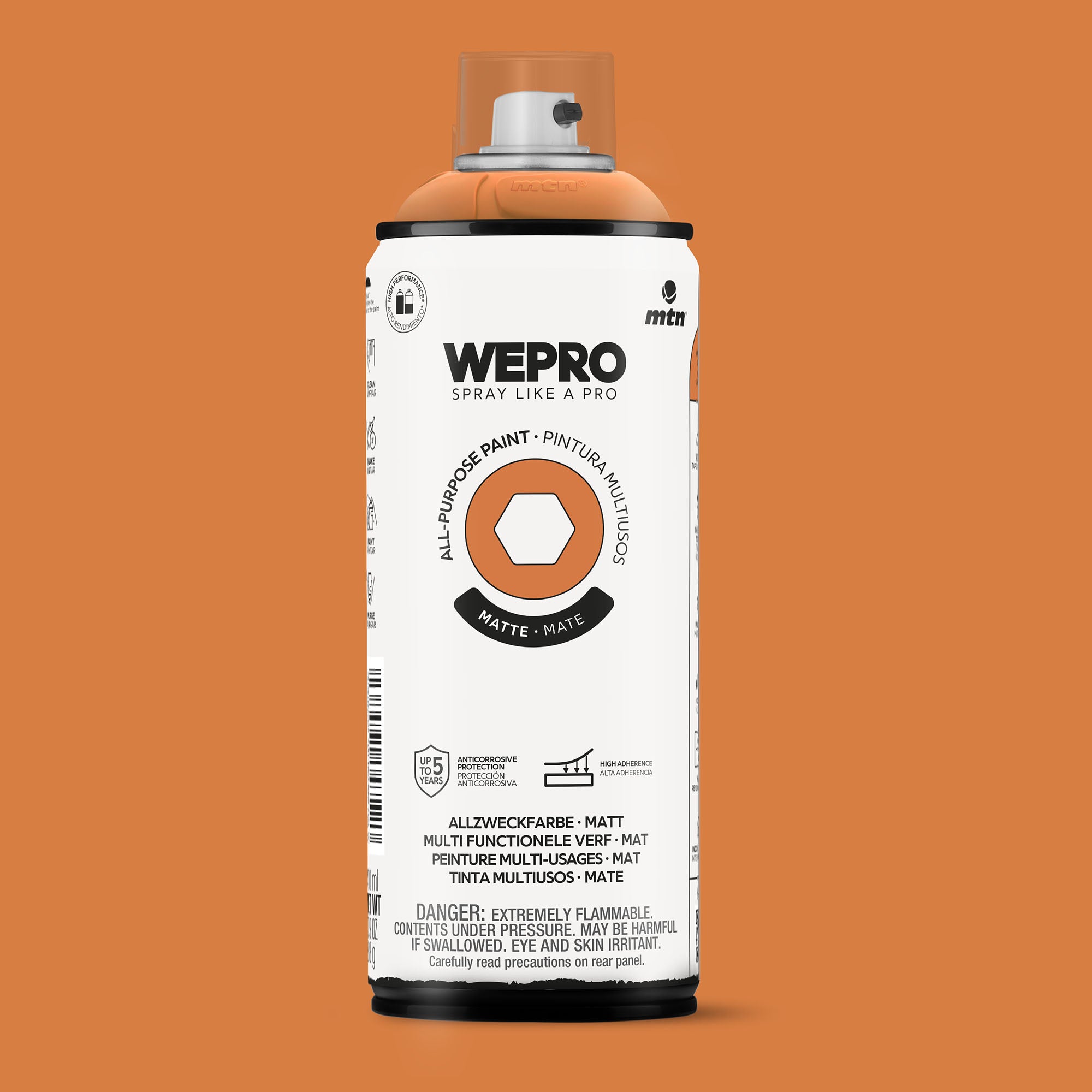 MTN WEPRO All-purpose - Amsterdam Orange Gloss 400ml
