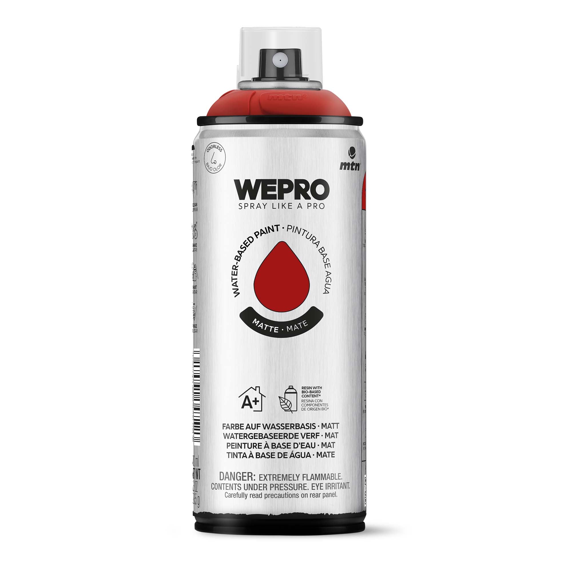 MTN WEPRO Water Based - Tango Red Matte 400ml