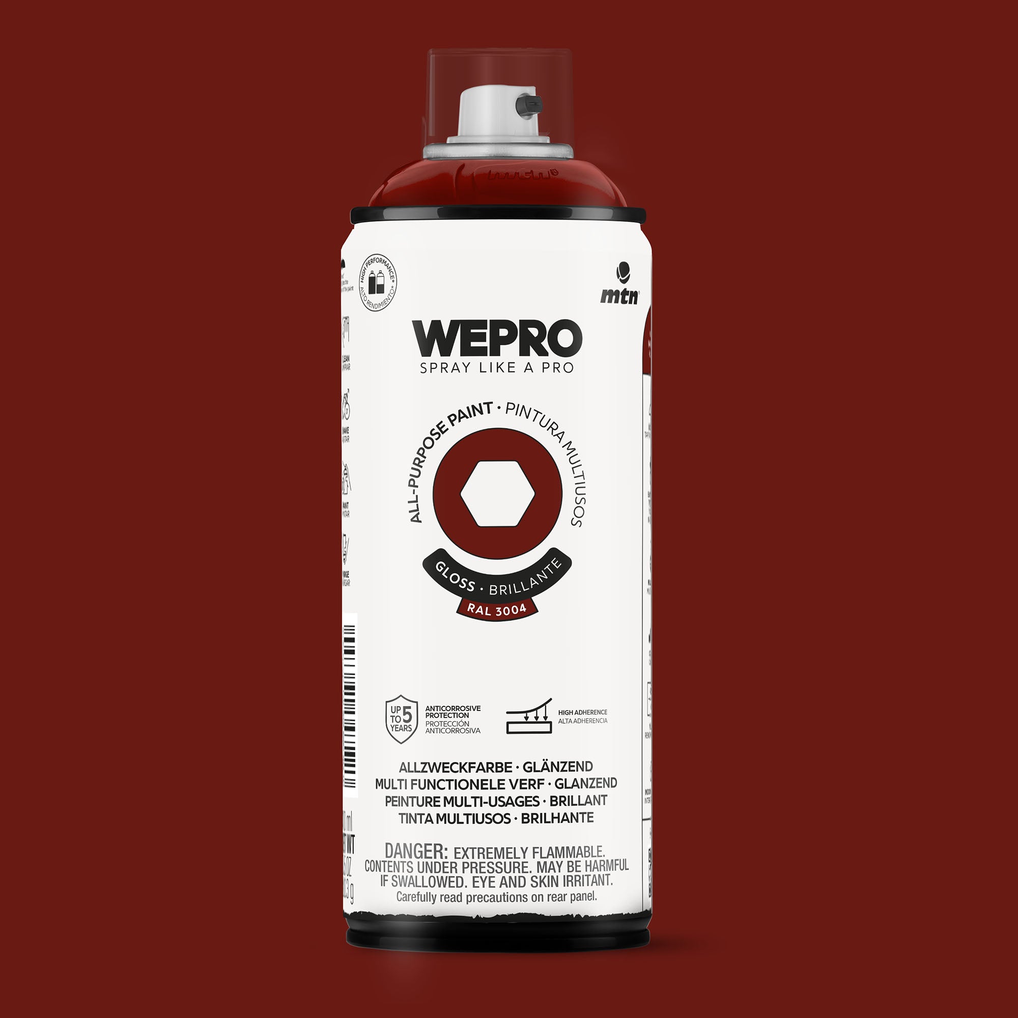 MTN WEPRO All-purpose - Bacchus Red Gloss 400ml