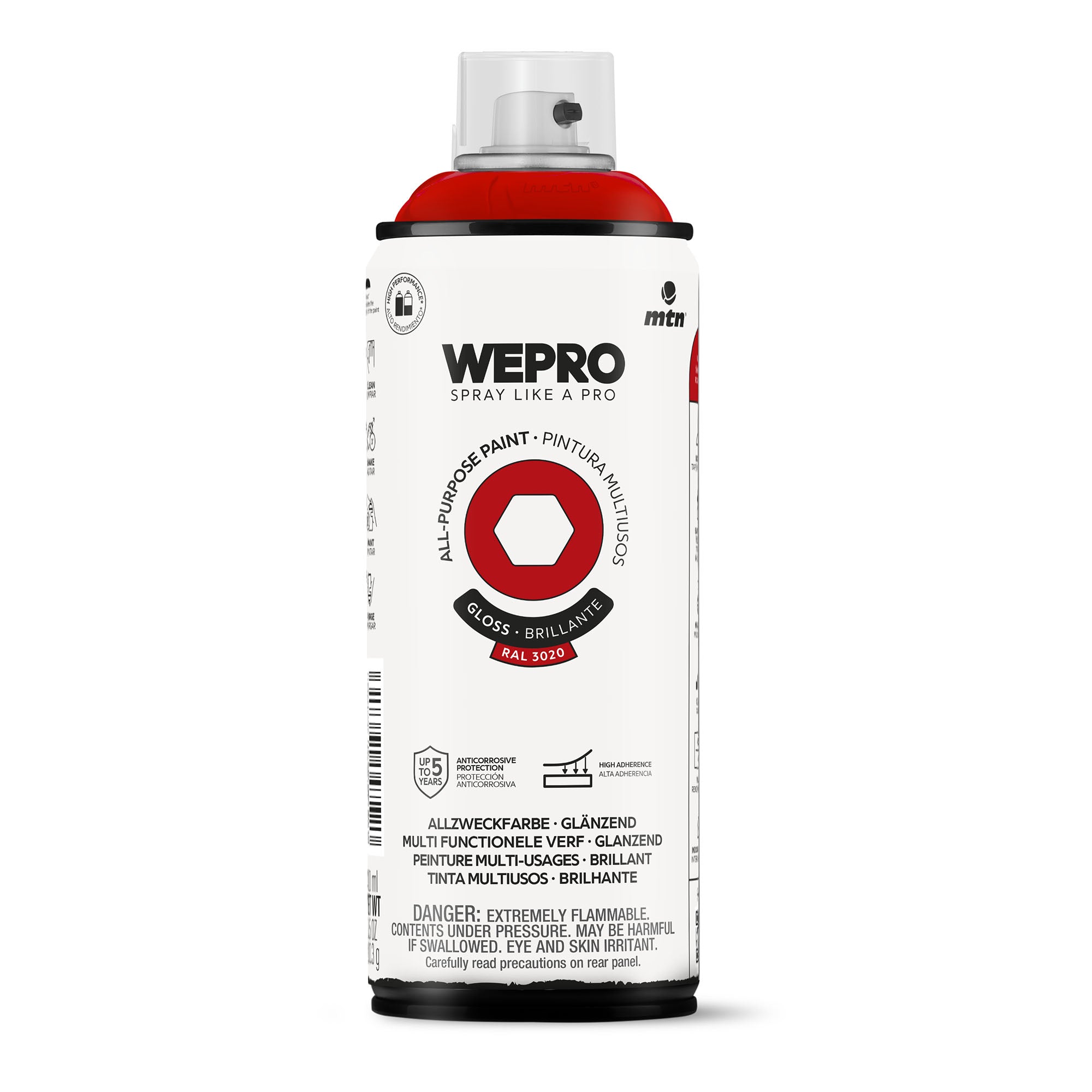 MTN WEPRO All-purpose - Scarlet Red Gloss 400ml