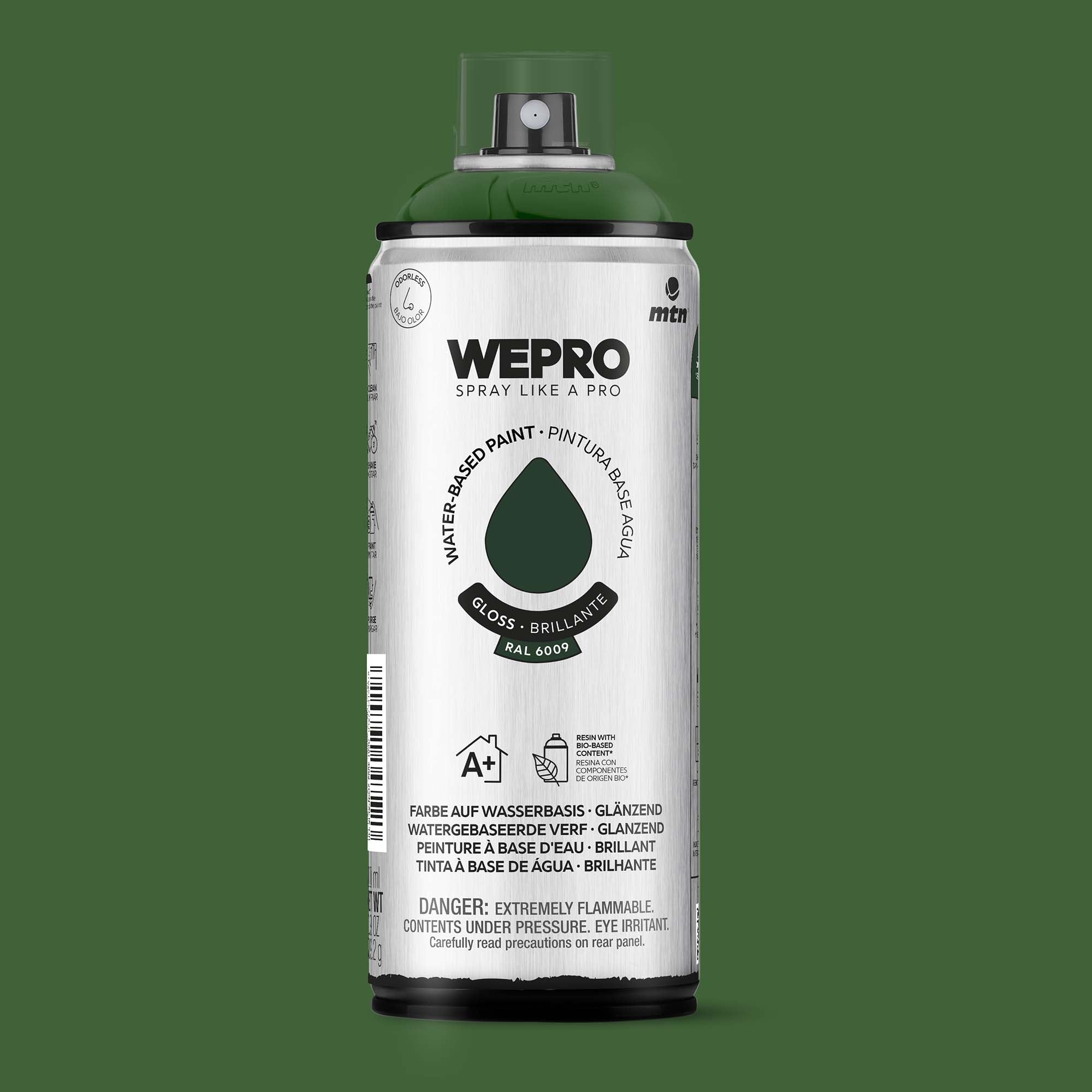 MTN WEPRO Water Based - Envy Green Gloss 400ml