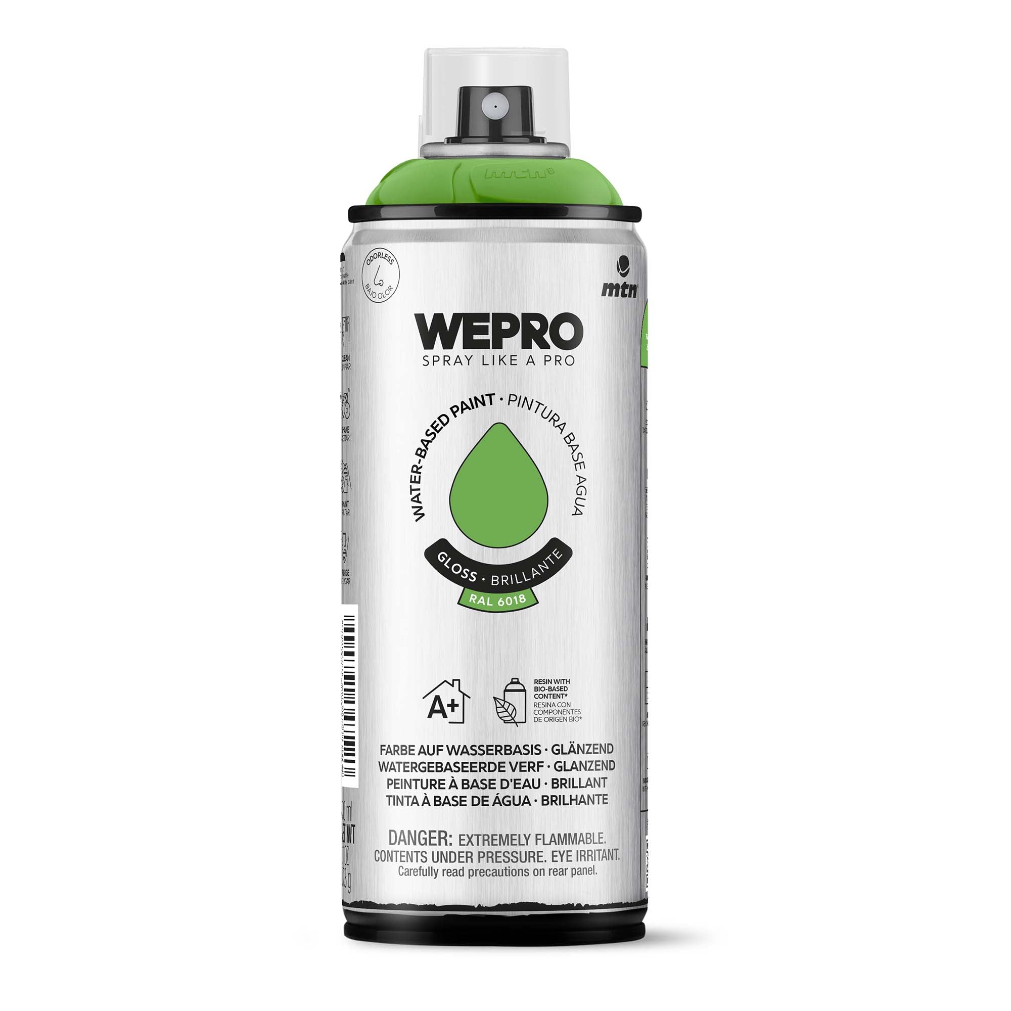 MTN WEPRO Water Based - Fiona Green Gloss 400ml