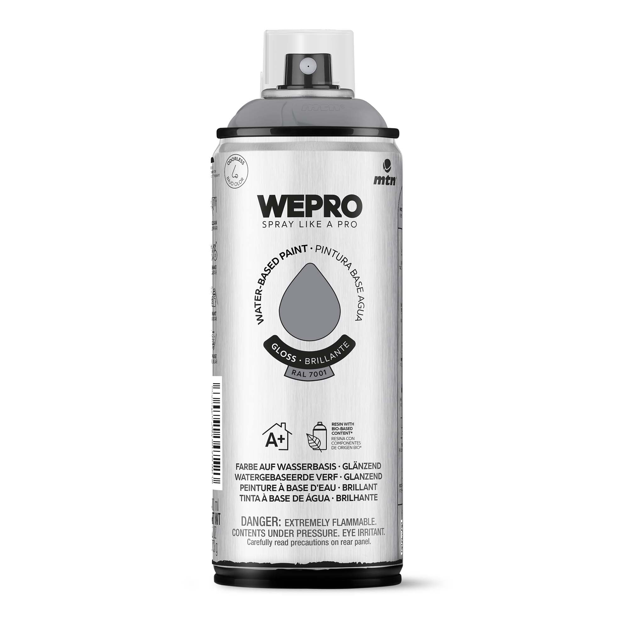 MTN WEPRO Water Based - Manchester Grey Gloss 400ml