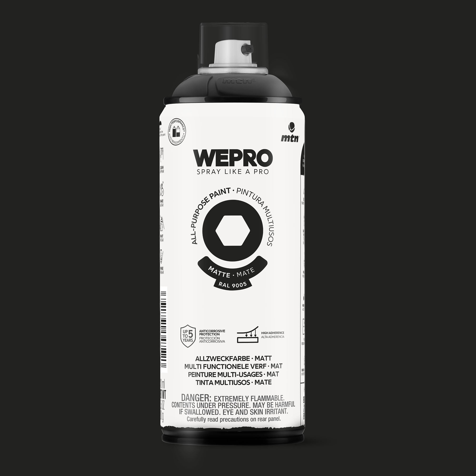 MTN WEPRO All-purpose - Cosmos Black Matte 400ml