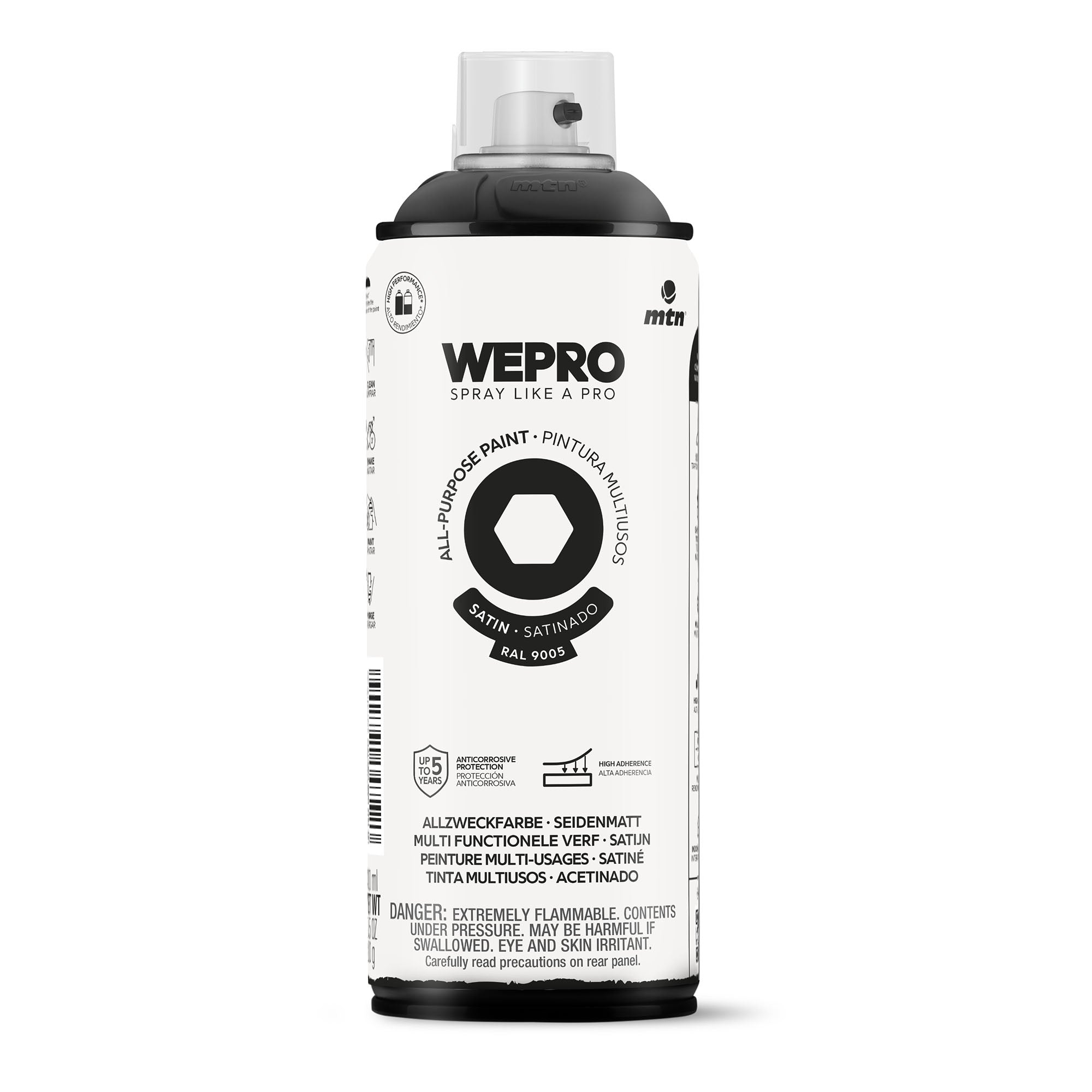 MTN WEPRO All-purpose - Cosmos Black Satin 400ml