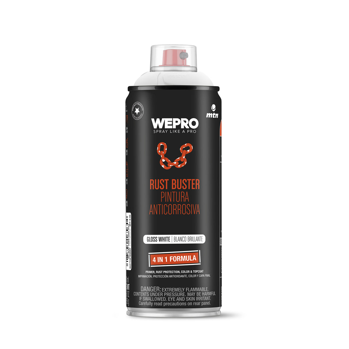 MTN WEPRO Rust Buster Gloss White 400ml