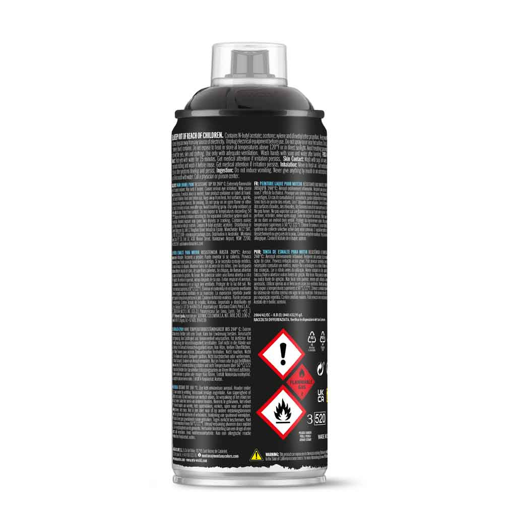 MTN PRO Engine Enamel Black Gloss 400ml