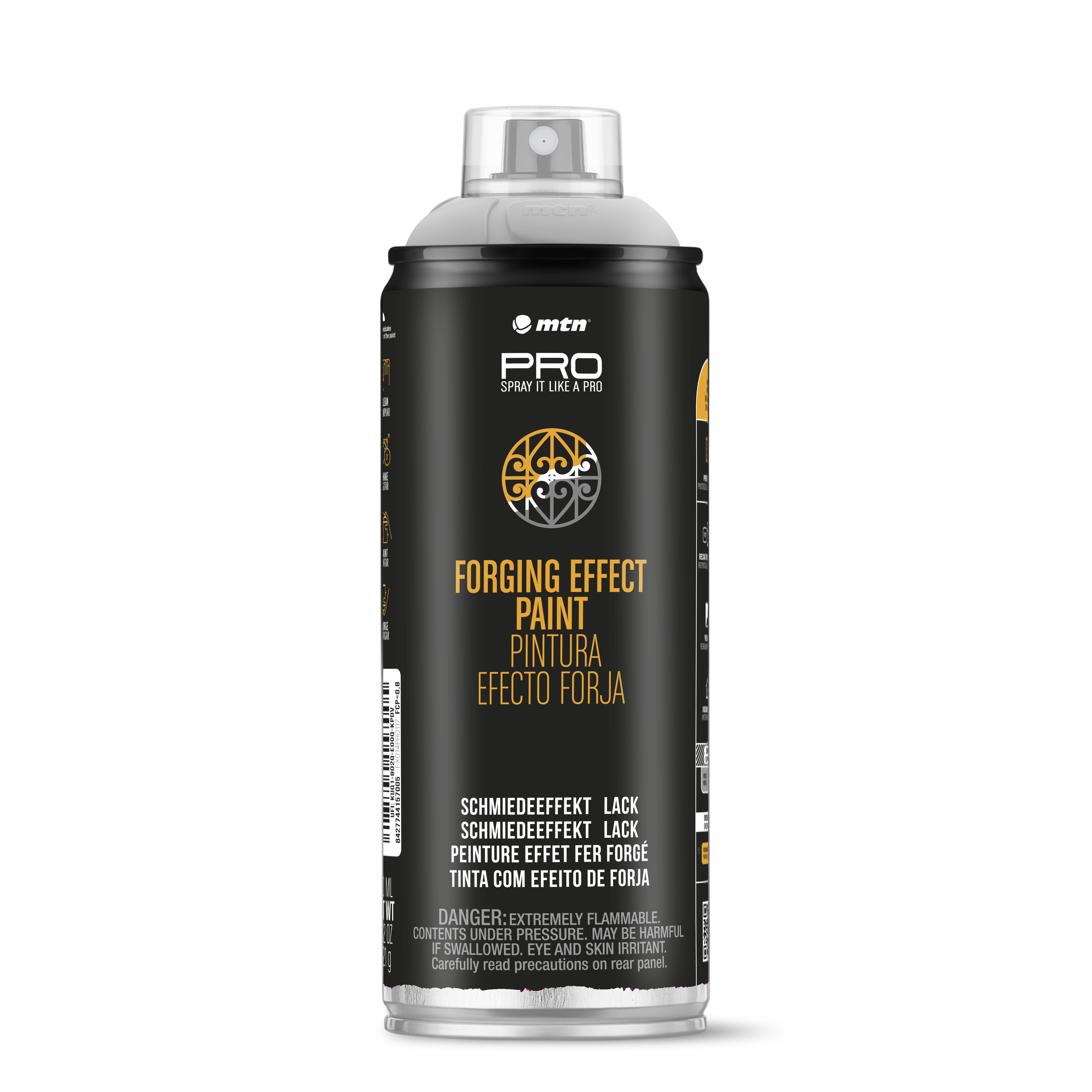 MTN PRO Spray Paint - Forging Effect Paint 400ml - Grey