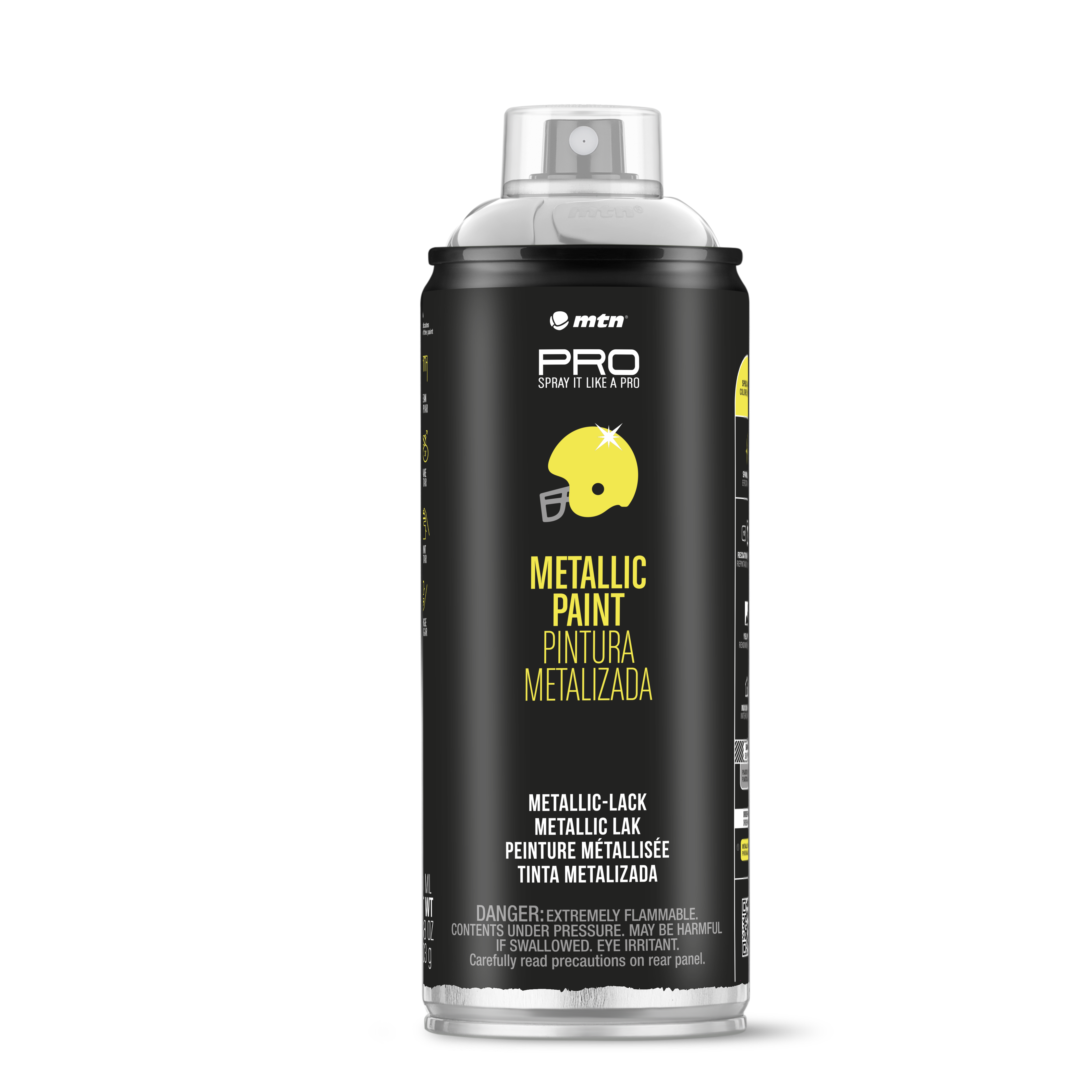 MTN PRO Spray Paint - Metallic Aluminium 400ml