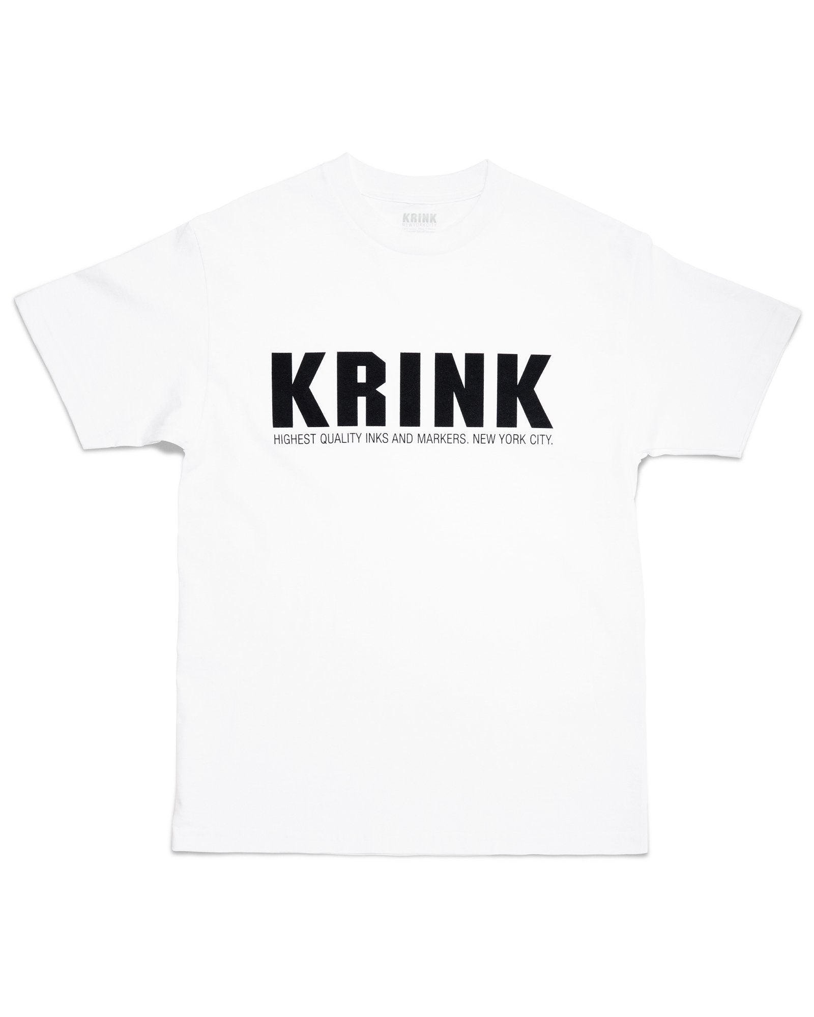 KRINK Front Logo Tee White