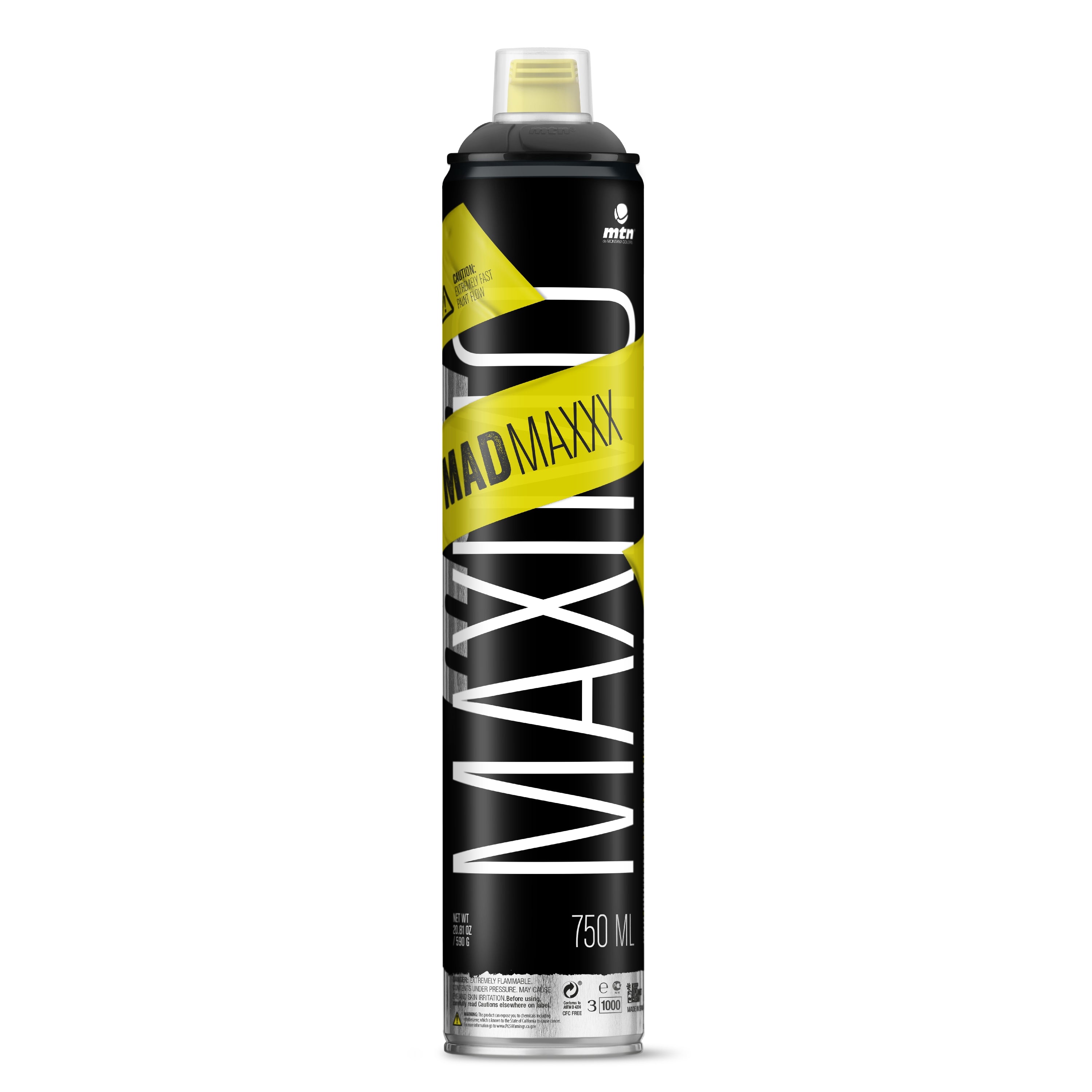 MTN - MAD MAXXX 750ml - Matt Black - RV9011