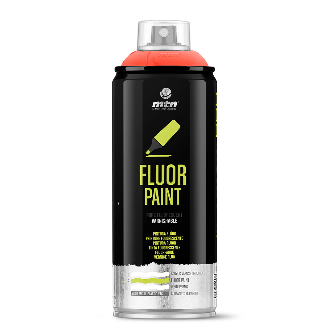 MTN PRO Spray Paint - Fluor Red 400ml