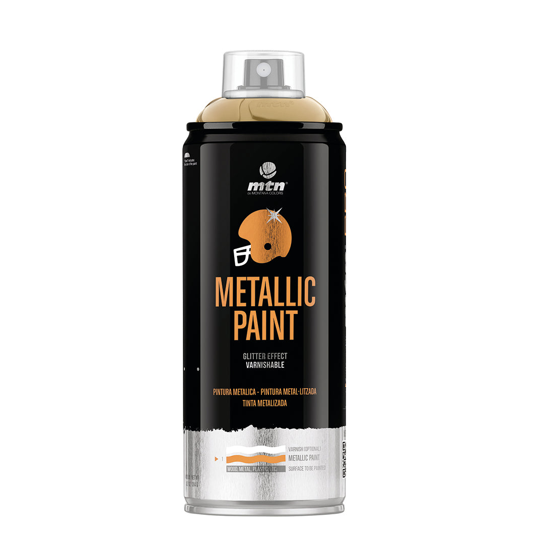 MTN PRO Spray Paint - Metallic Gold 400ml