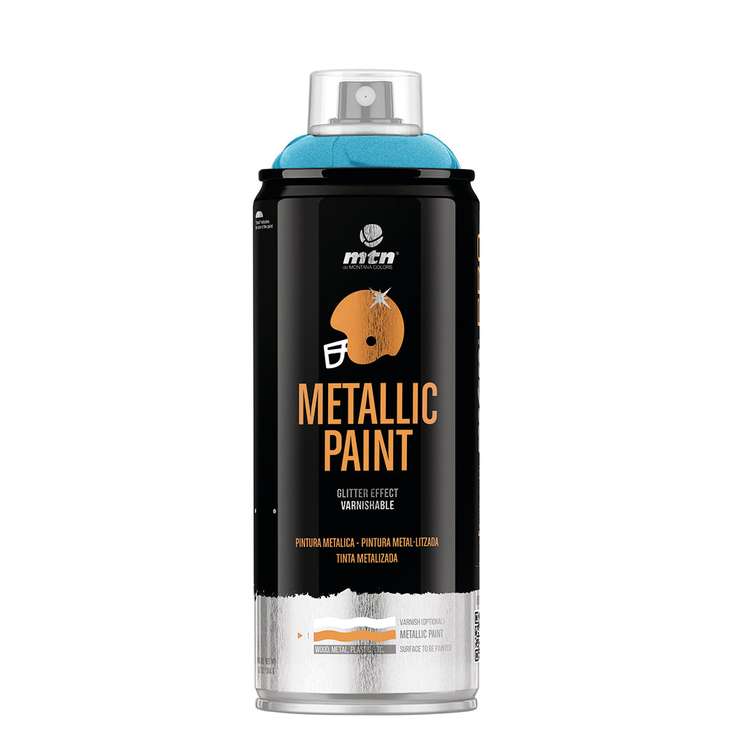 MTN PRO Spray Paint - Metallic Blue 400ml