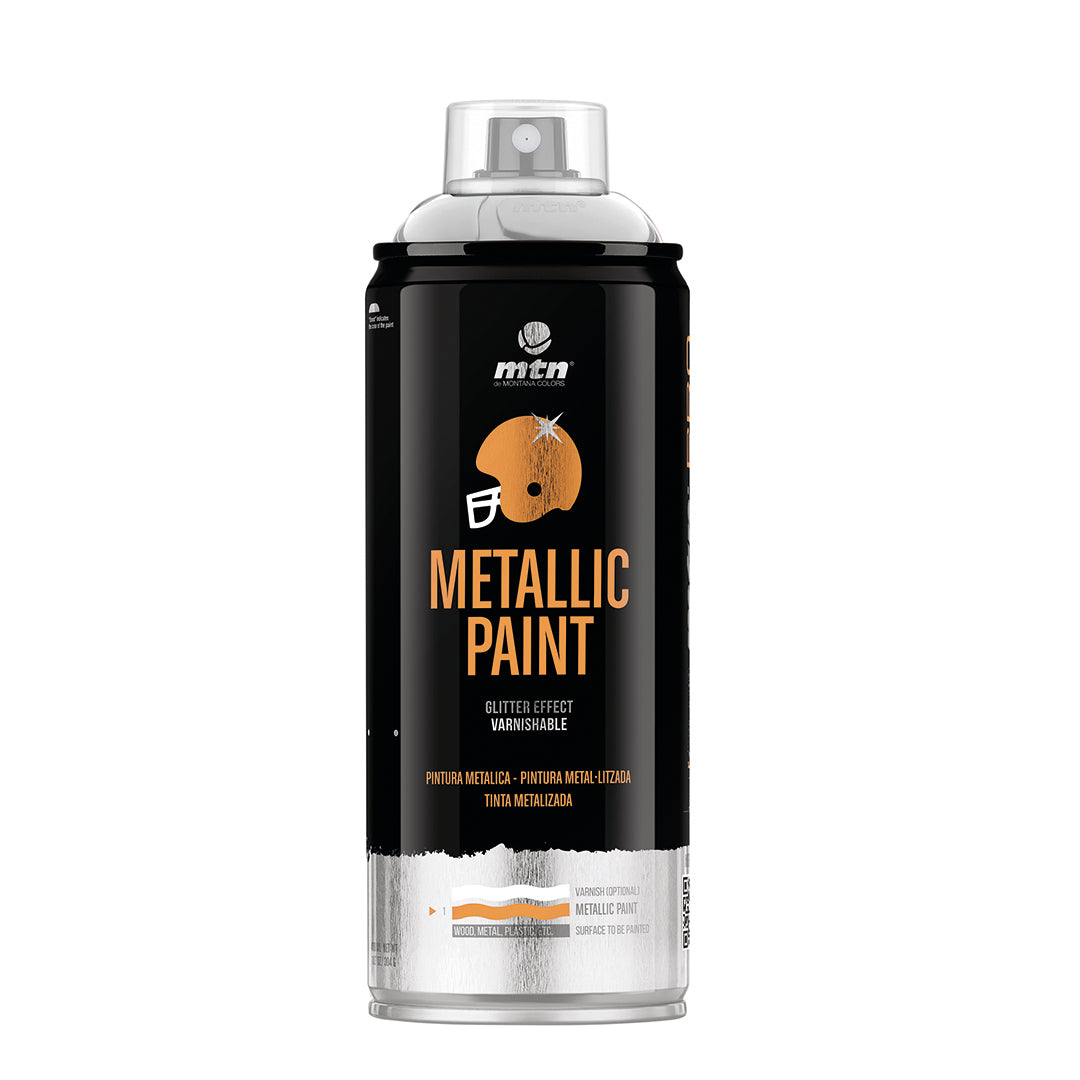 MTN PRO Spray Paint - Metallic Aluminium 400ml
