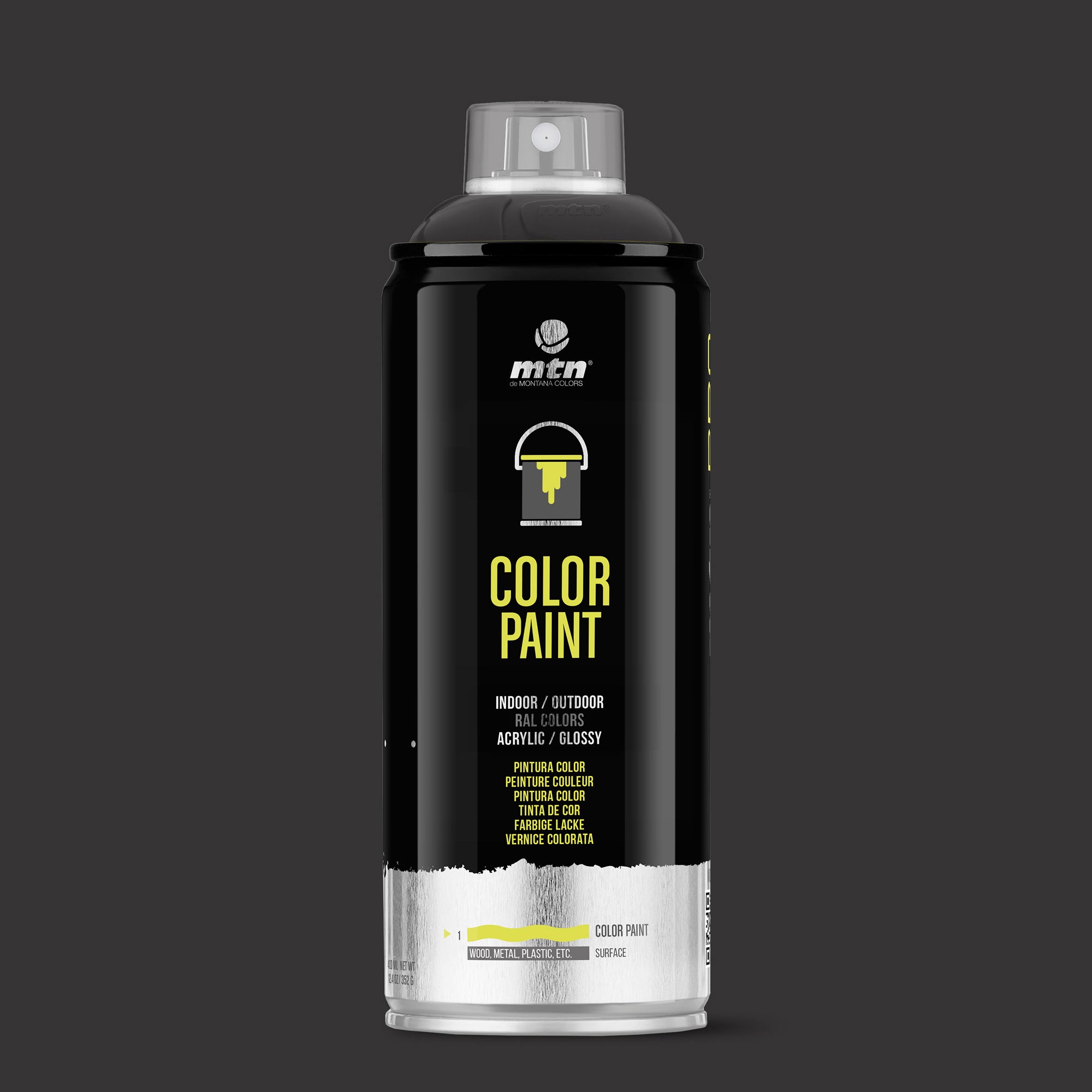 MTN PRO Spray Paint 400ml RAL 7016 - Anthracite Grey