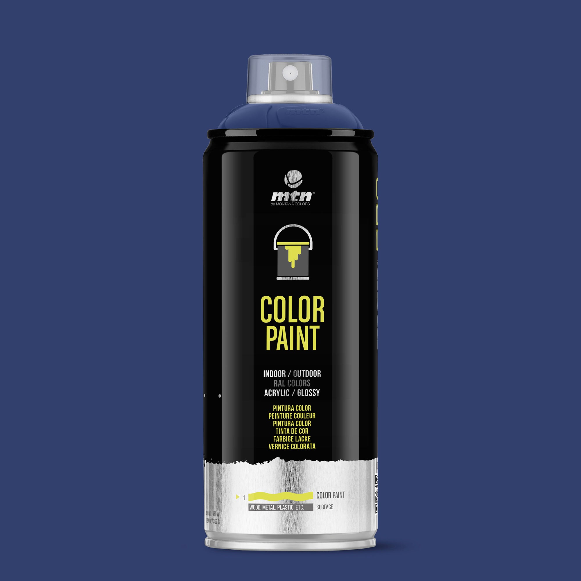 MTN PRO Spray Paint 400ml RAL 5013 - Cobalt Blue