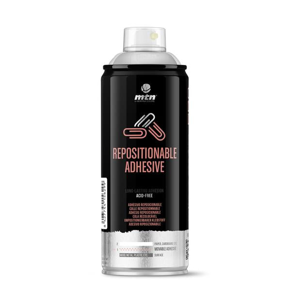 MTN PRO Spray Paint - Re-positionable Adhesive 400ml