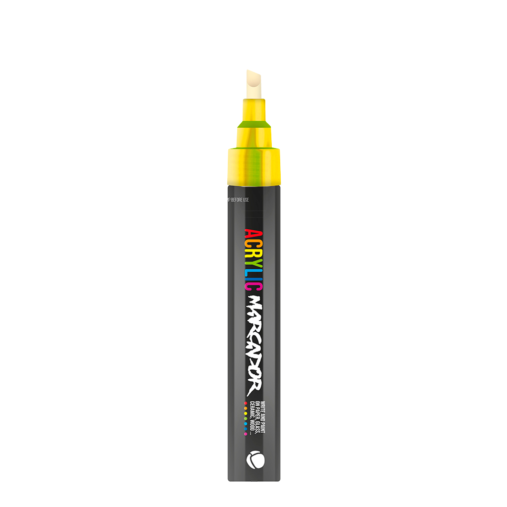 MTN Acrylic Marcador 6mm - Fluorescent Yellow