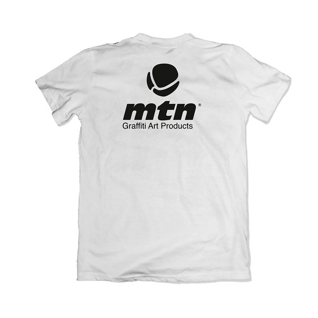 MTN T-Shirt Small Pocket Logo - White