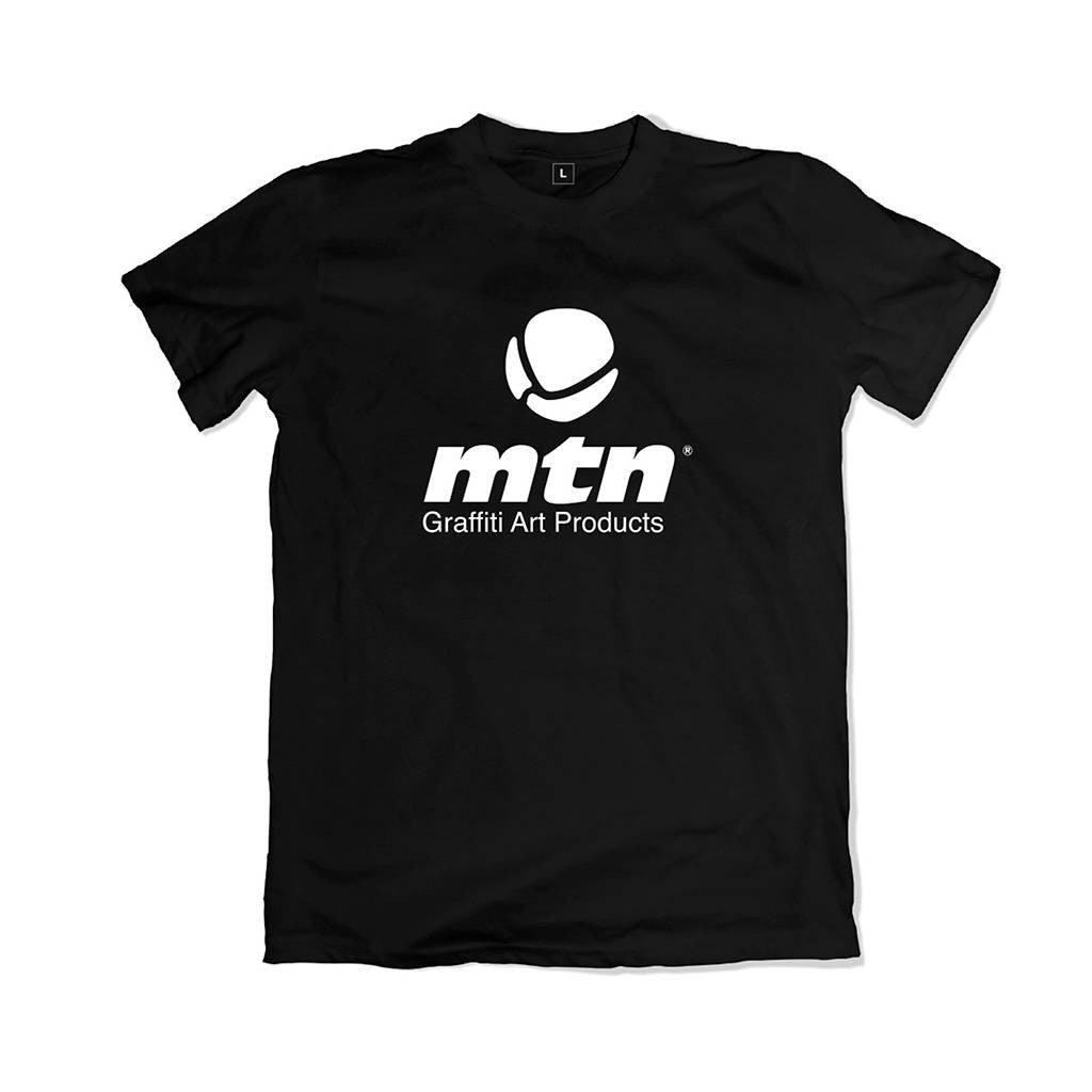 MTN T-Shirt Large Front Logo - Black