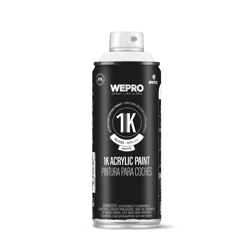 MTN WEPRO 1K Acrylic Paint - White Gloss 400ml