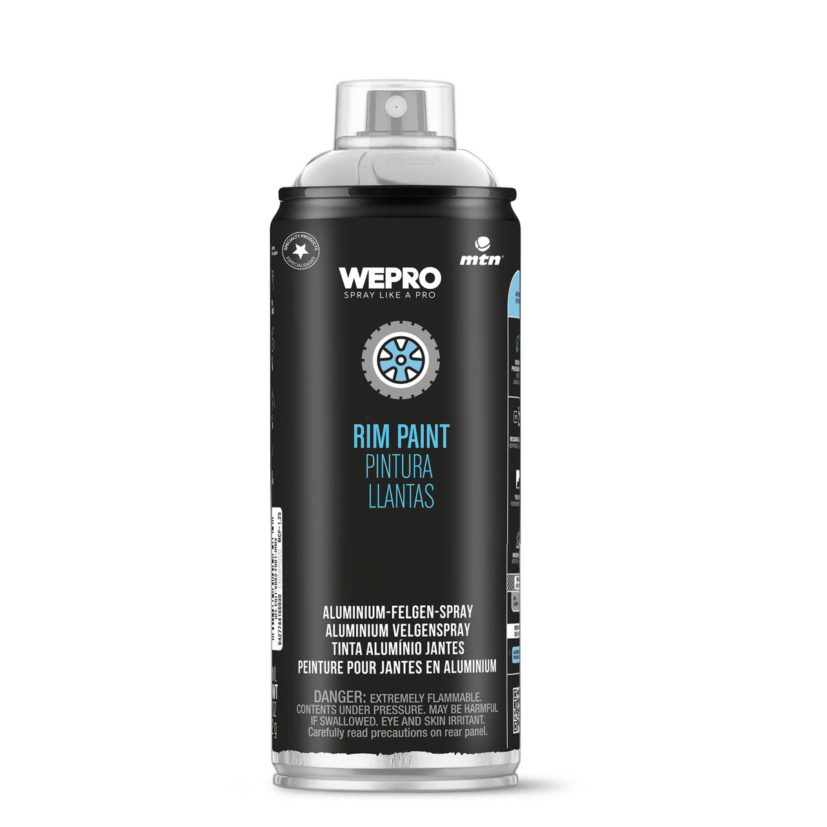 MTN WEPRO Spray Paint - Wheel Rim Paint Aluminium 400ml