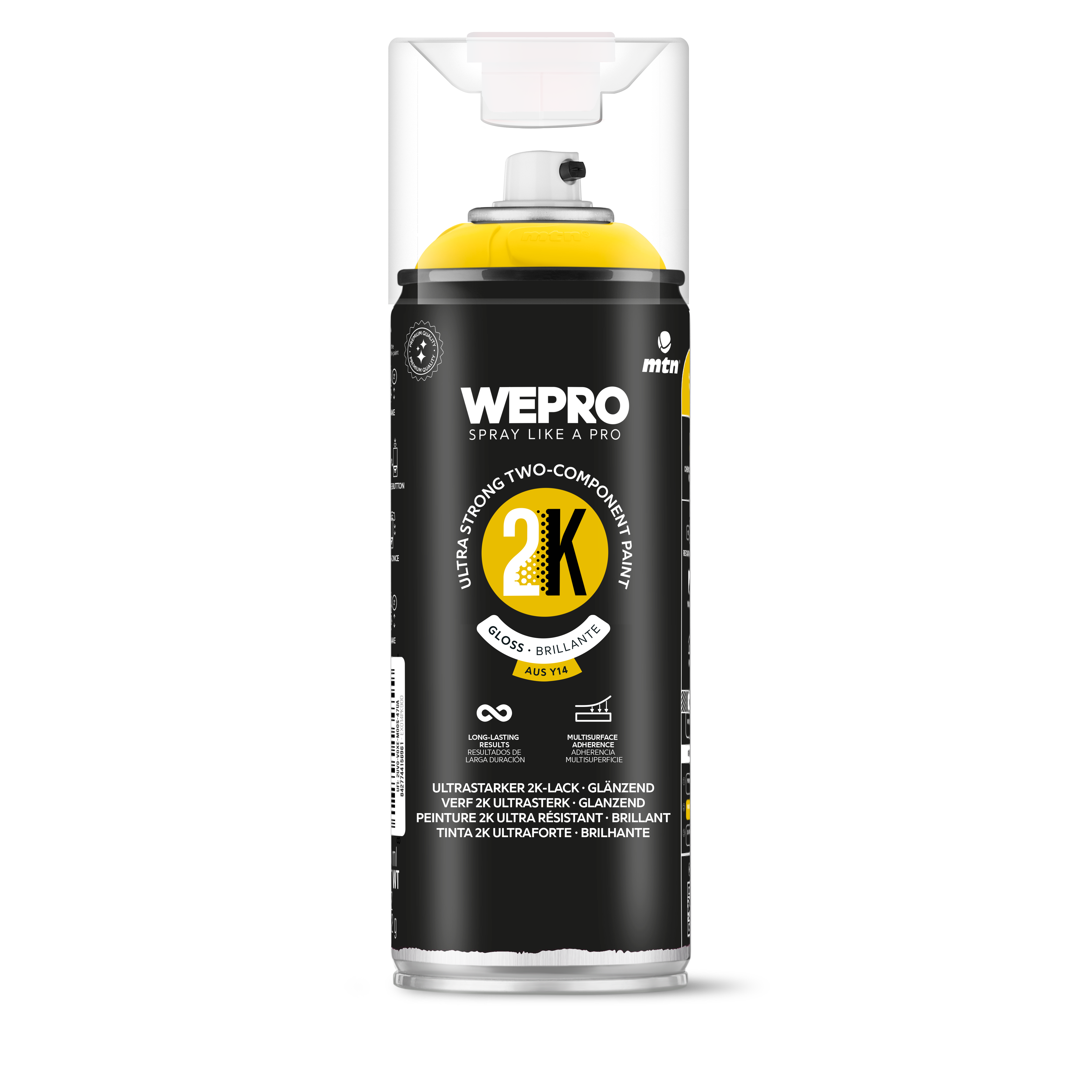 MTN WEPRO 2K Golden Yellow Gloss 400ml