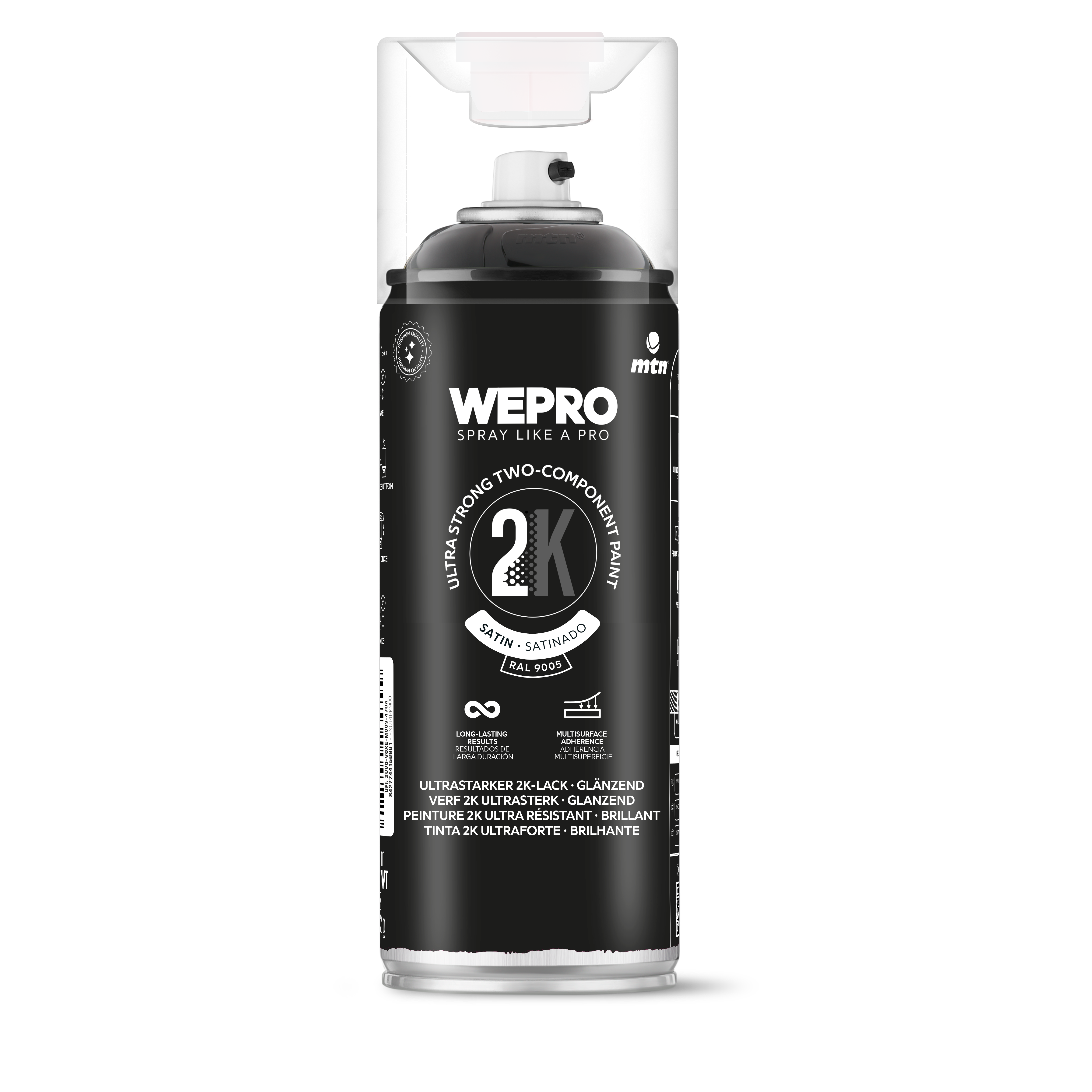 MTN WEPRO 2K Black Satin 400ml