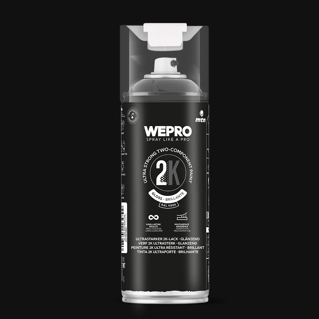 MTN WEPRO 2K Black Gloss 400ml
