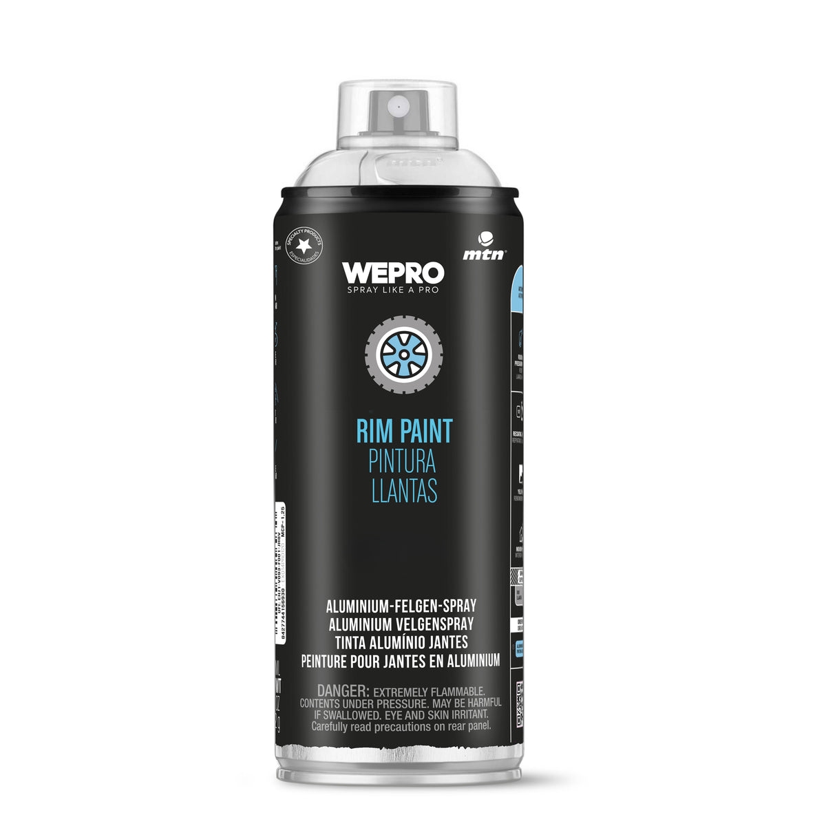 MTN WEPRO Spray Paint - Wheel Rim Clear Coat 400ml