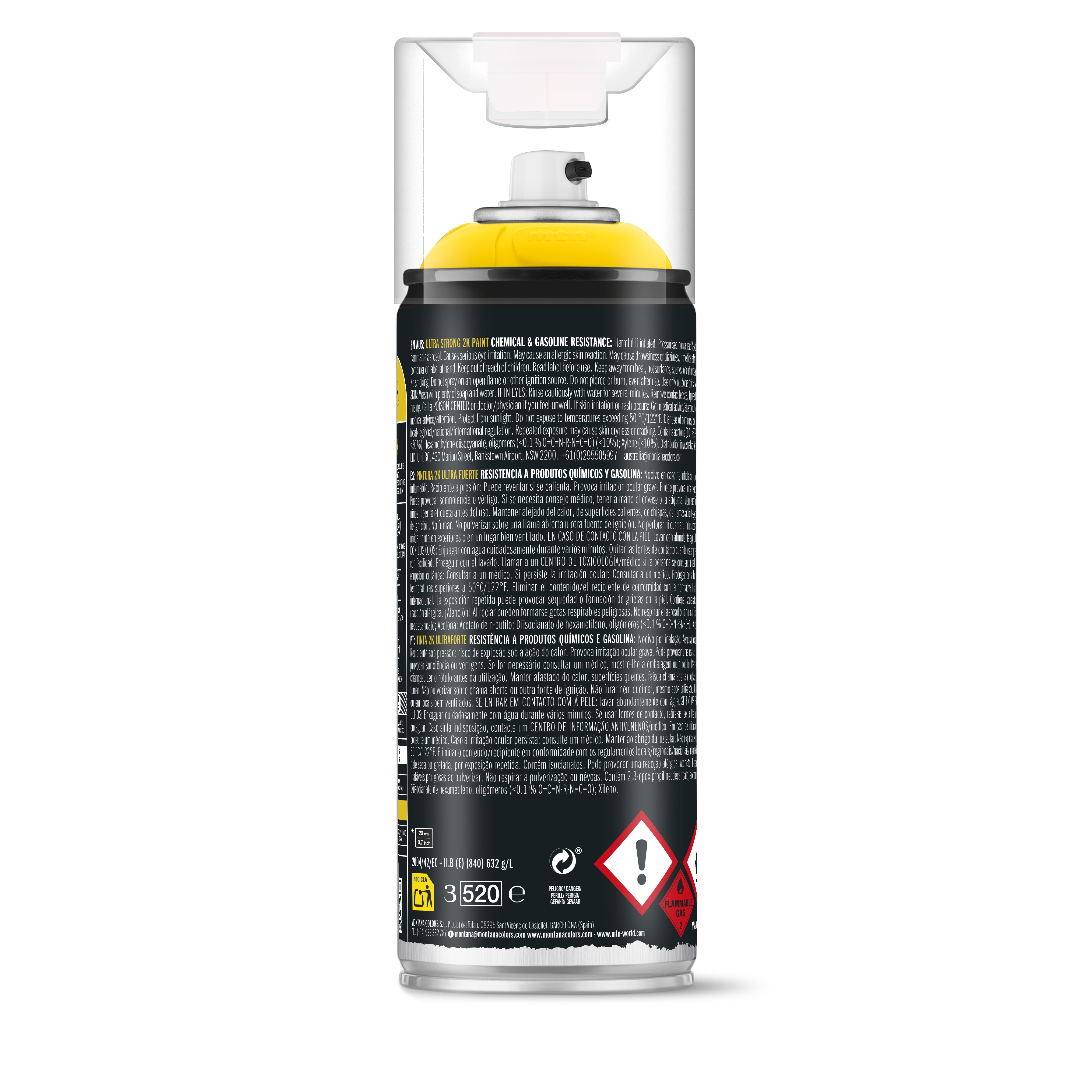 MTN WEPRO 2K Golden Yellow Gloss 400ml
