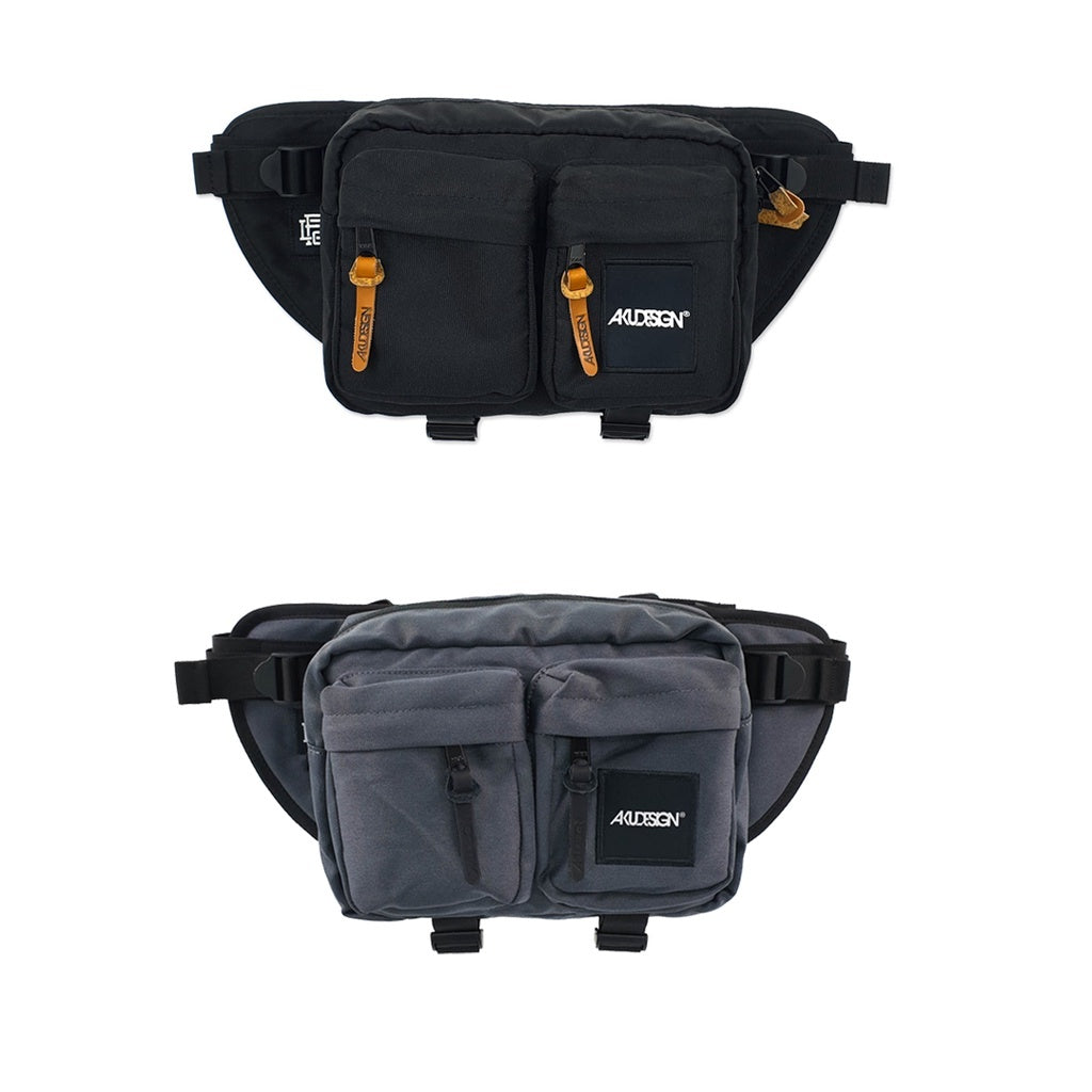 AKUDESIGN Mono Waist Bag Black