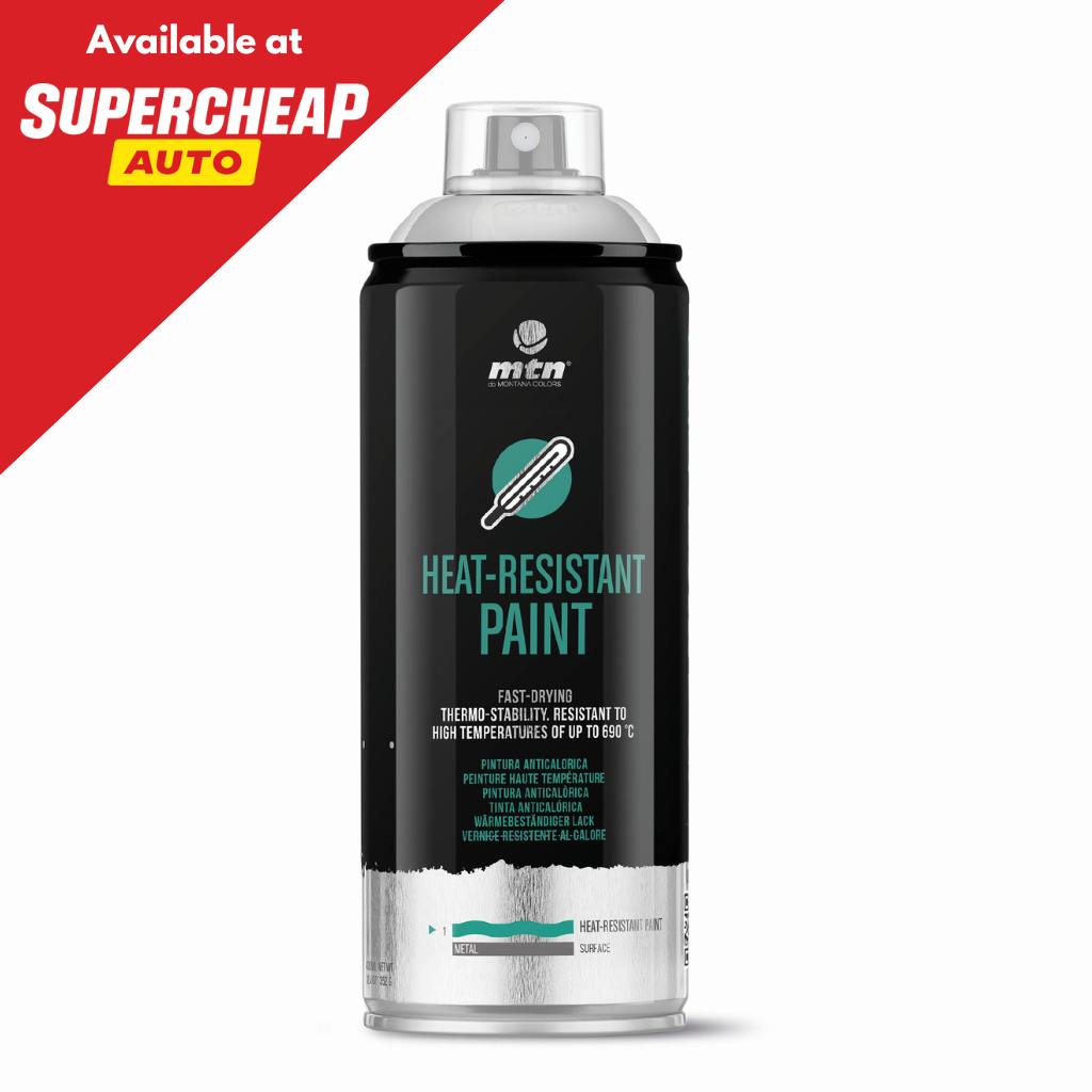 MTN PRO Spray Paint - Heat Resistant Paint 400ml - Silver