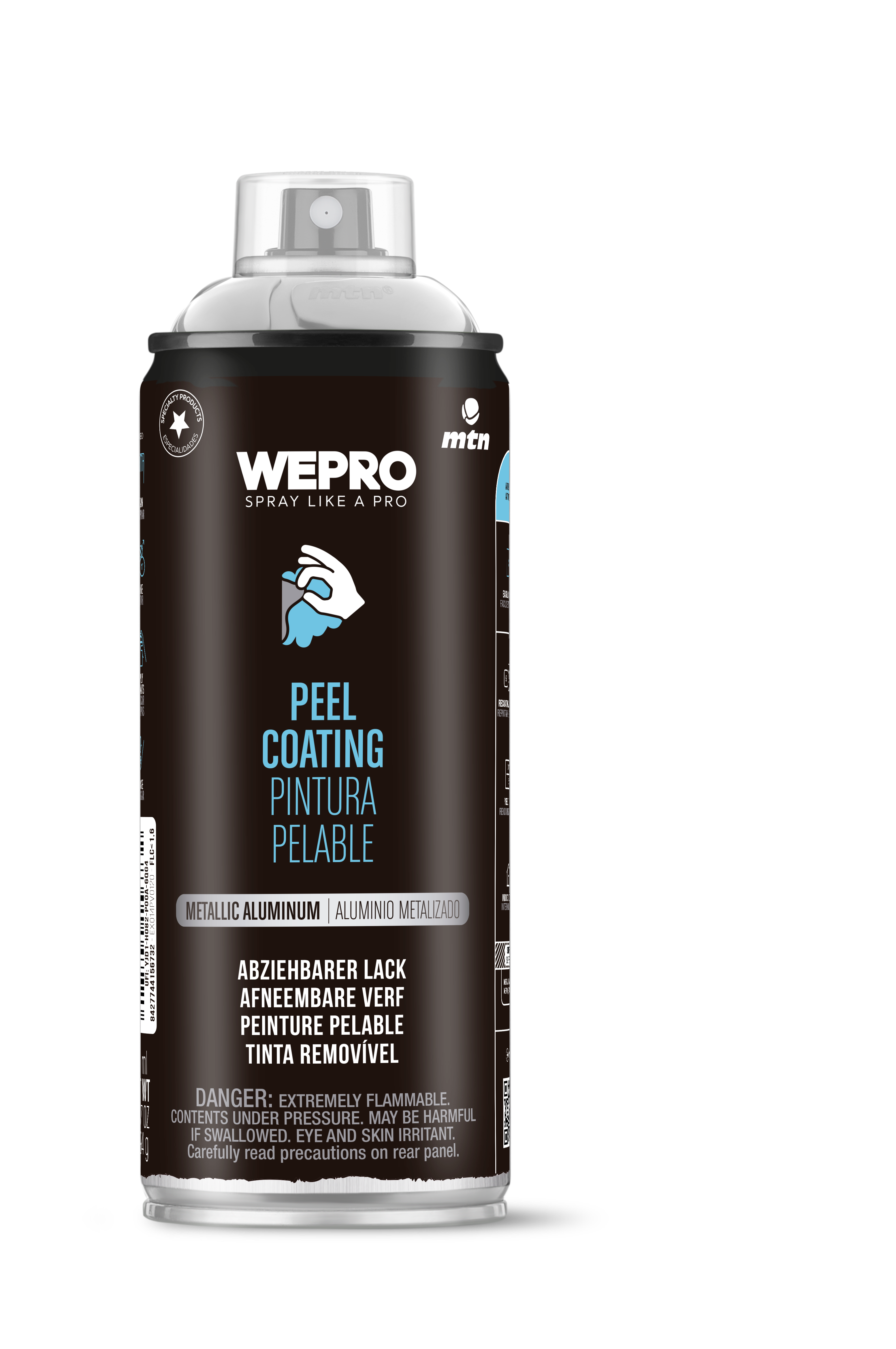 MTN WEPRO Spray Paint Peel Coating - Grey