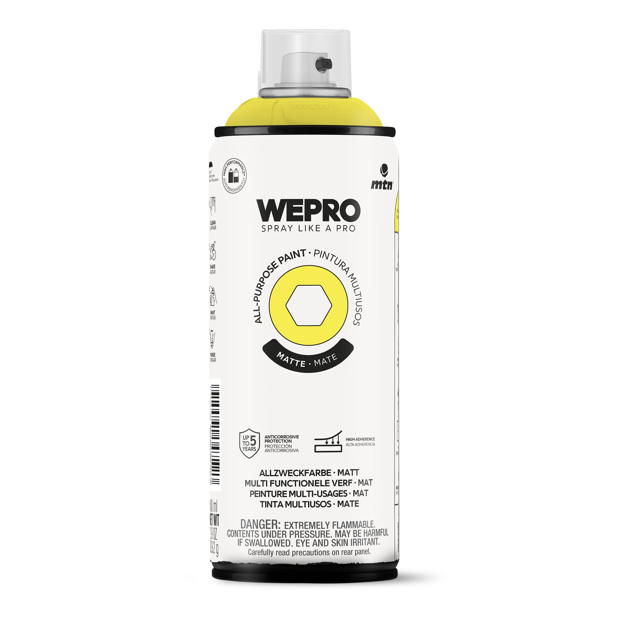MTN WEPRO All-purpose paint - Fluor Yellow Matte 400ml