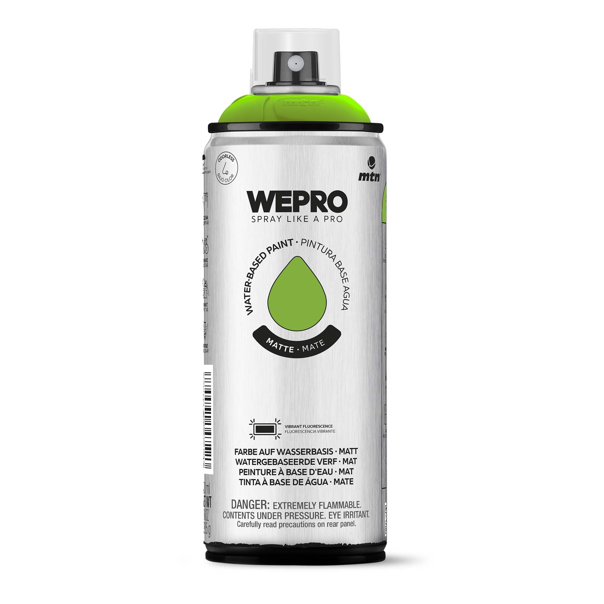 MTN WEPRO Water Based - Fluor Green Matte 400ml